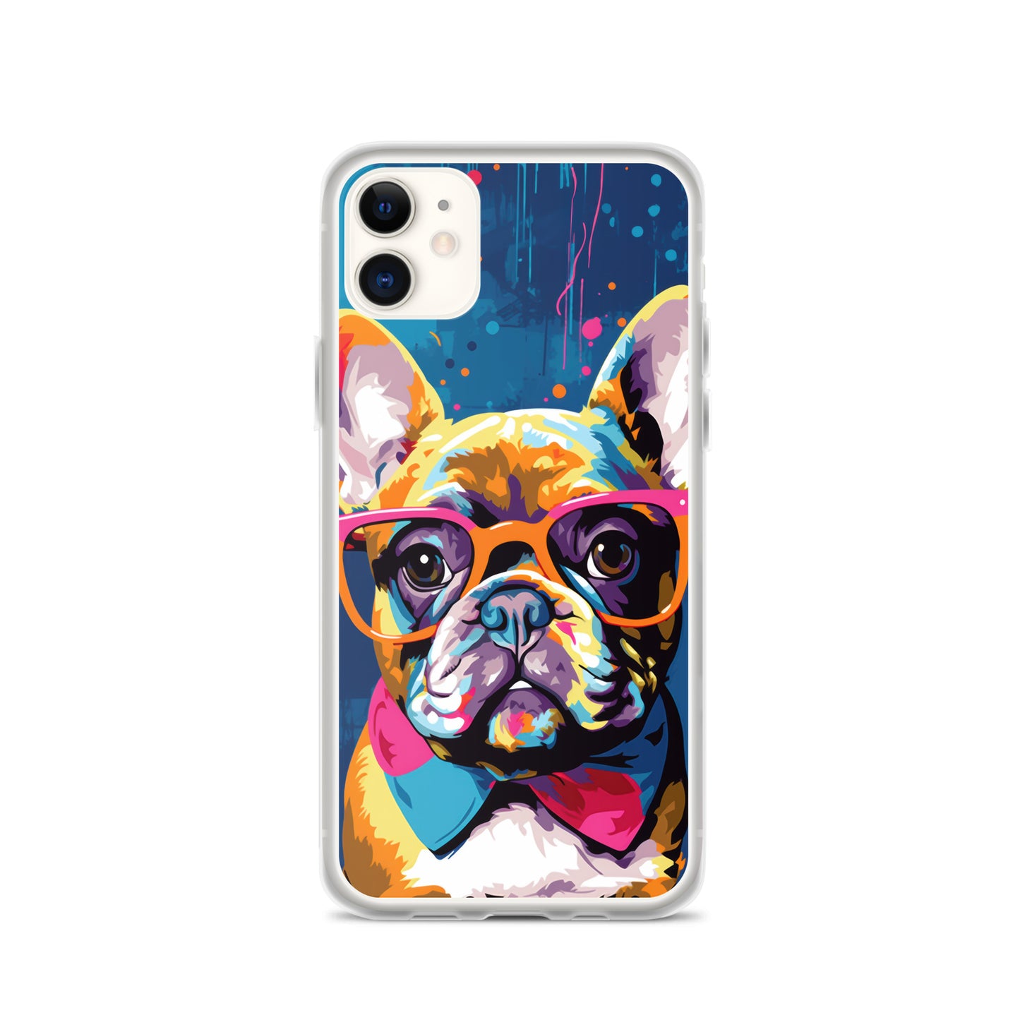 iPhone Case Painted Stylish French Bulldog