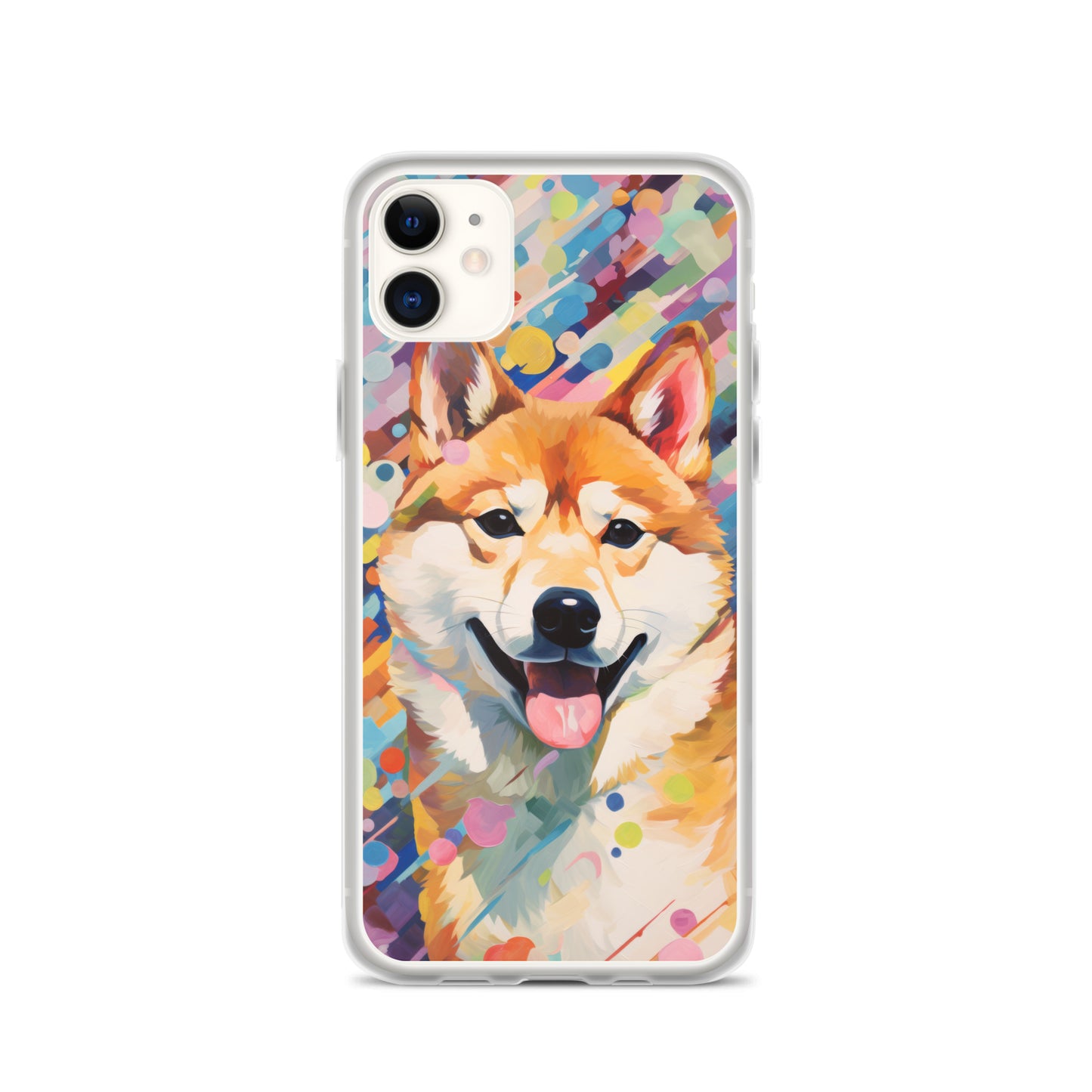 iPhone Case Painted Shiba Inu