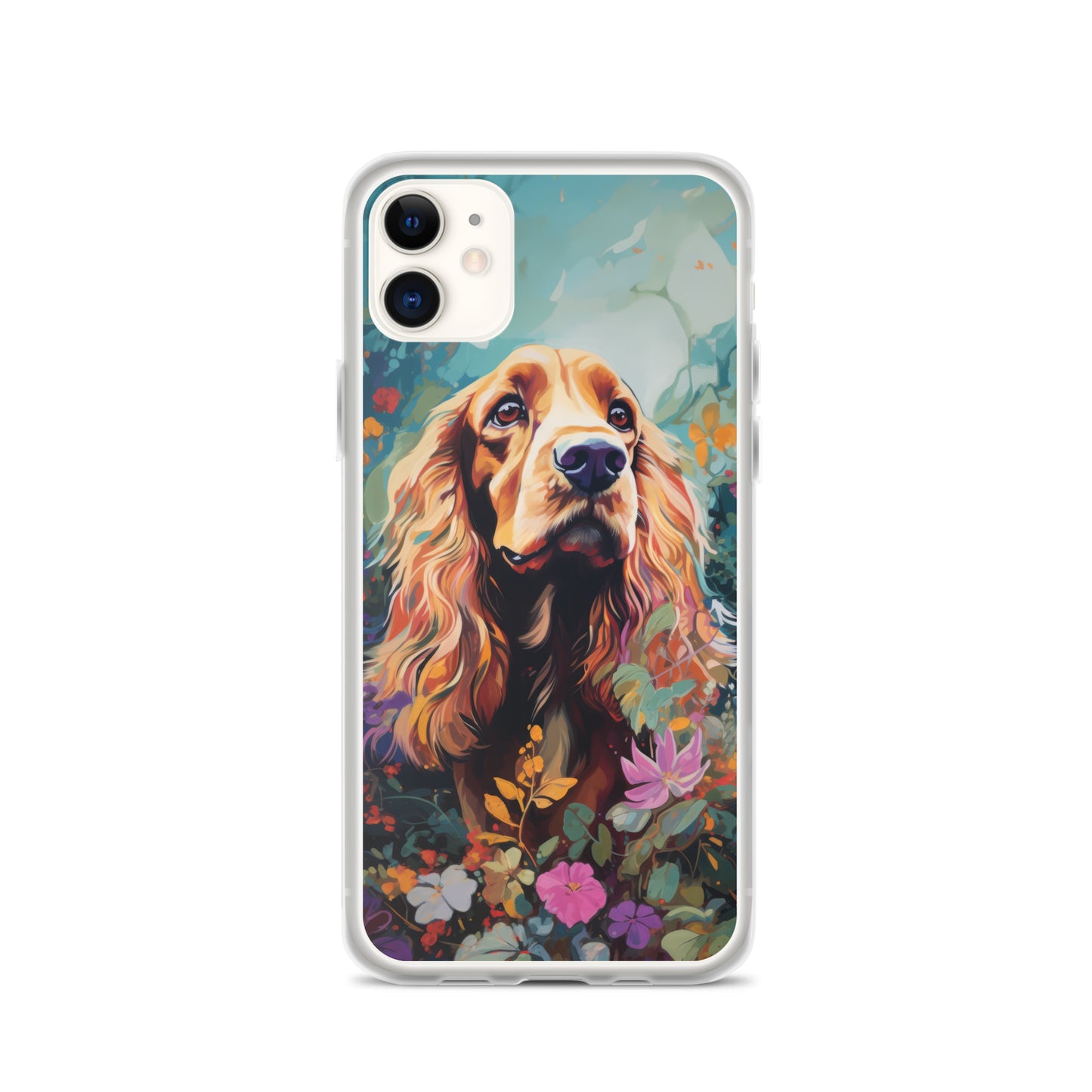 iPhone Case Painted Cocker Spaniel