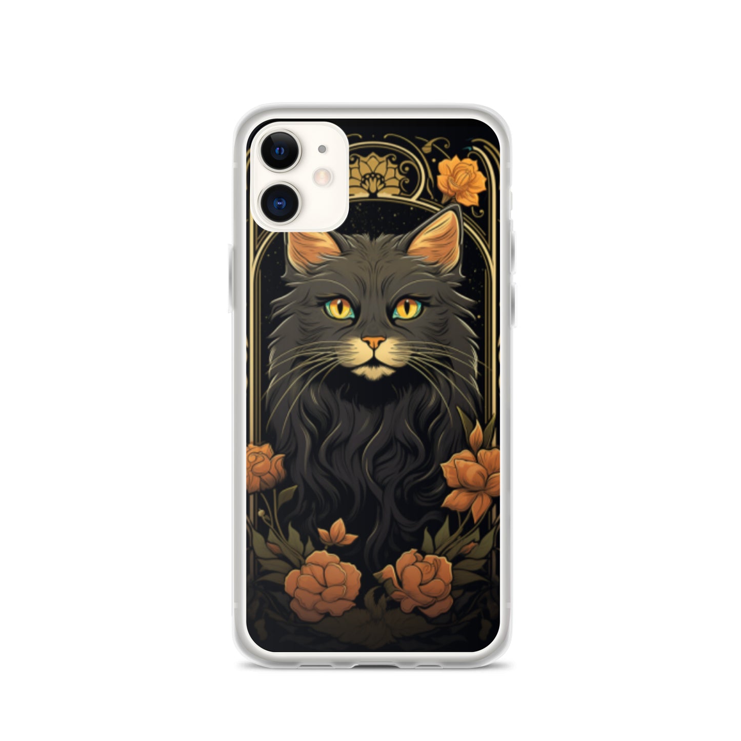 Art Nouveau Cat iPhone Case