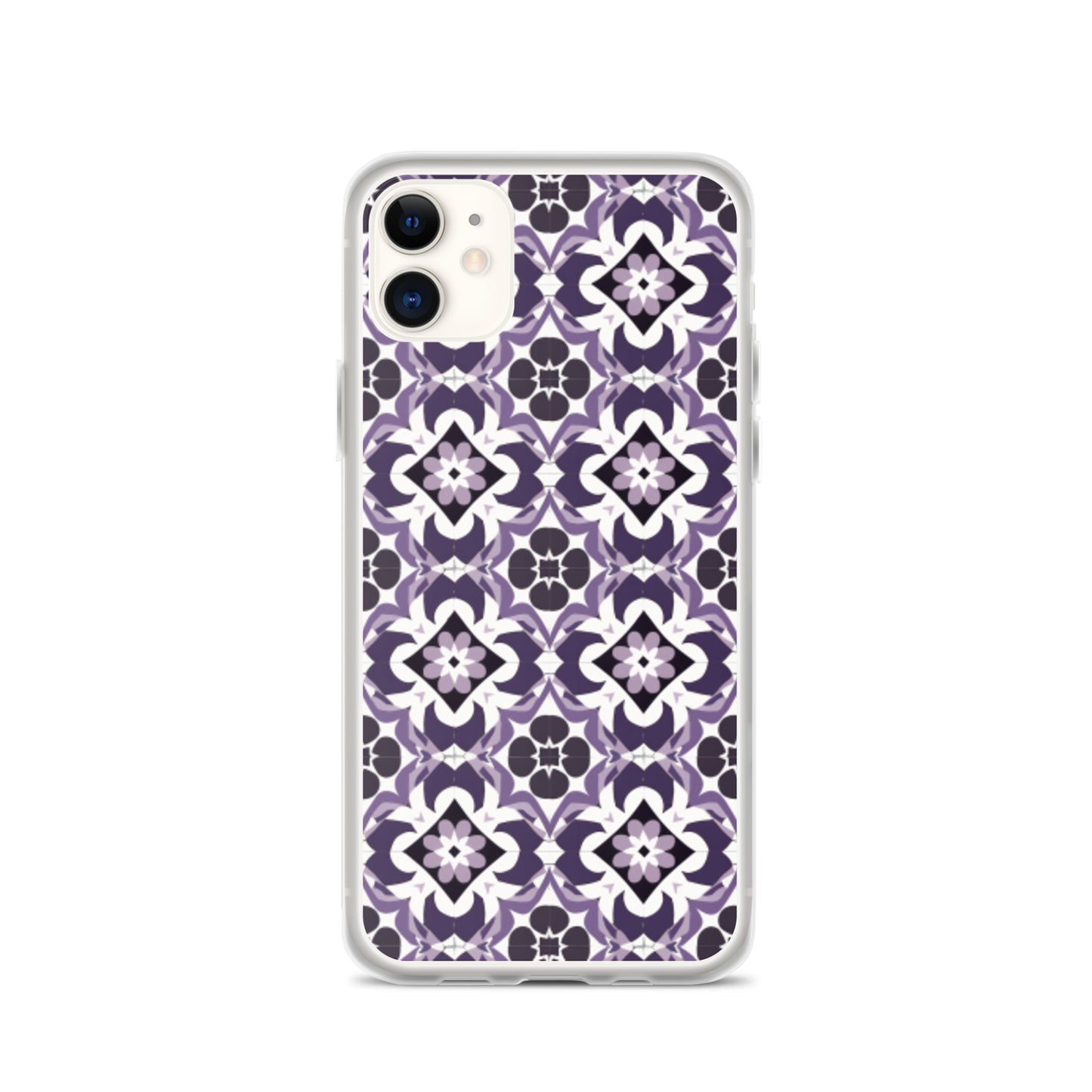 iPhone Case Purple Moroccan Style Tile