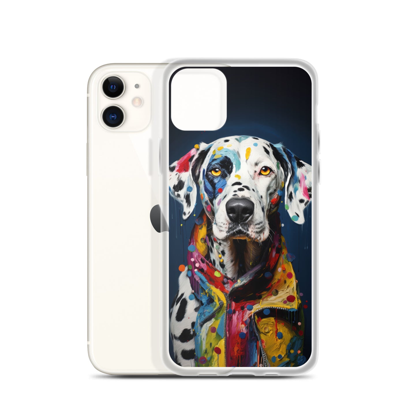 iPhone Case Painted Dalmatian