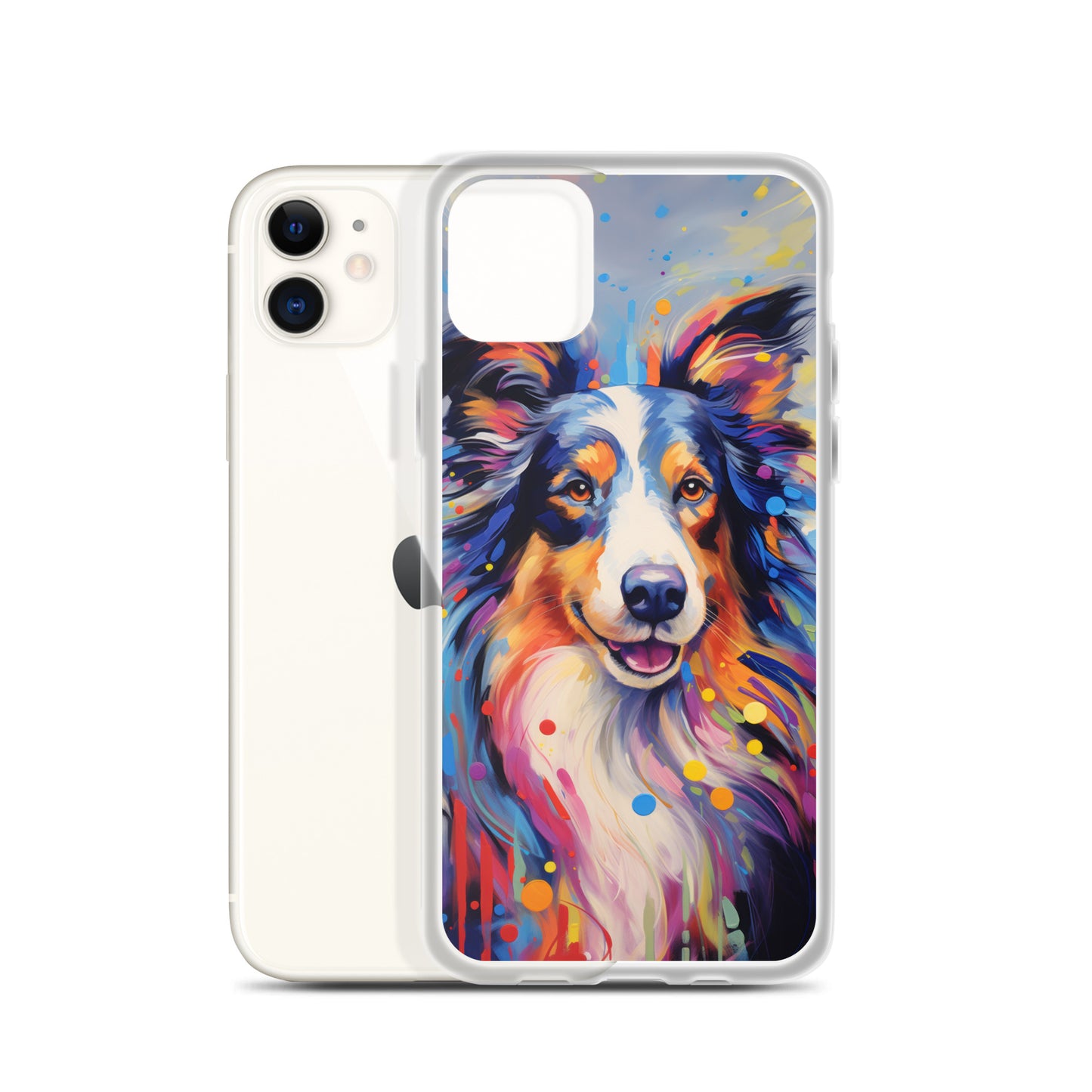 iPhone Case Painted Collie