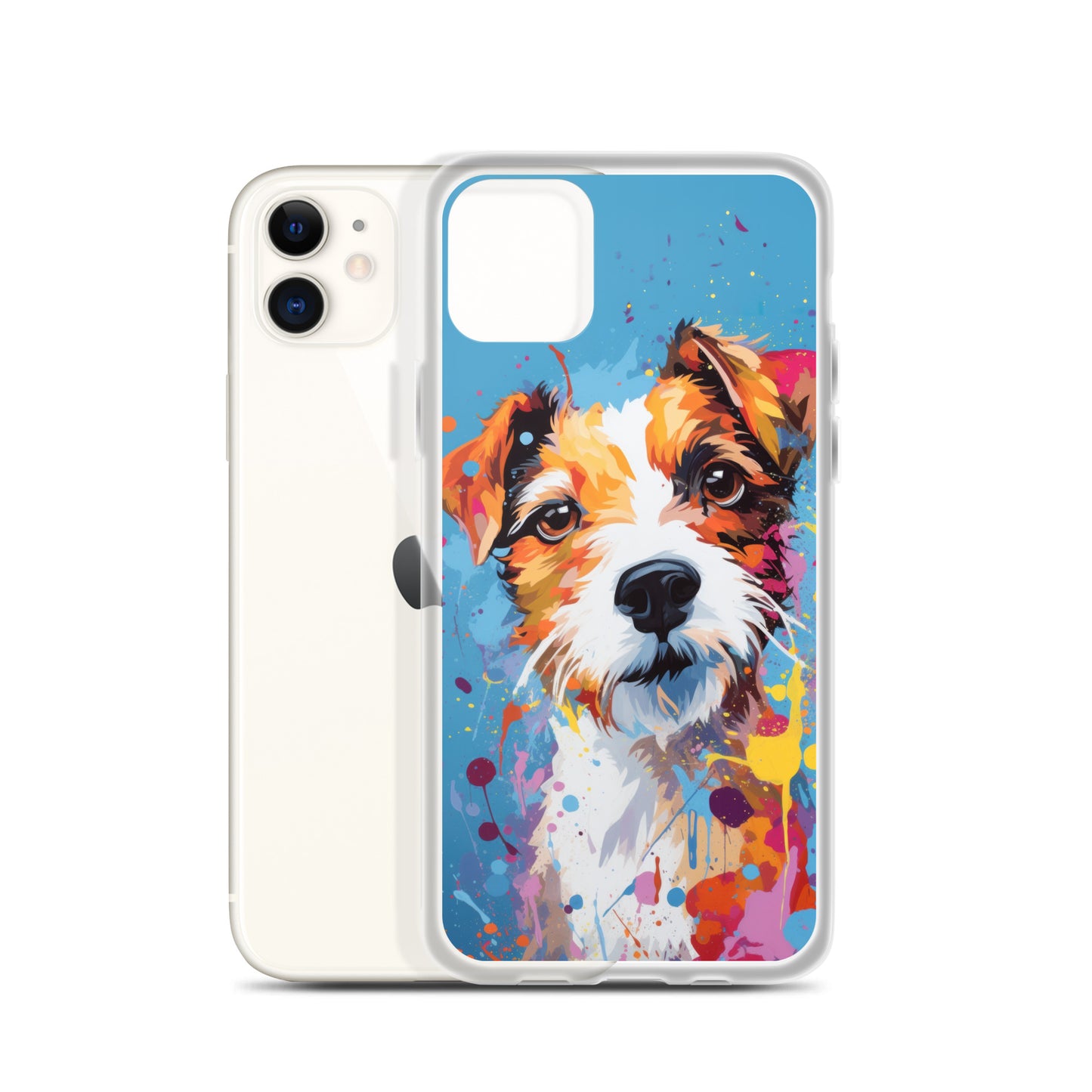 iPhone Case Painted Jack Russell Terrier