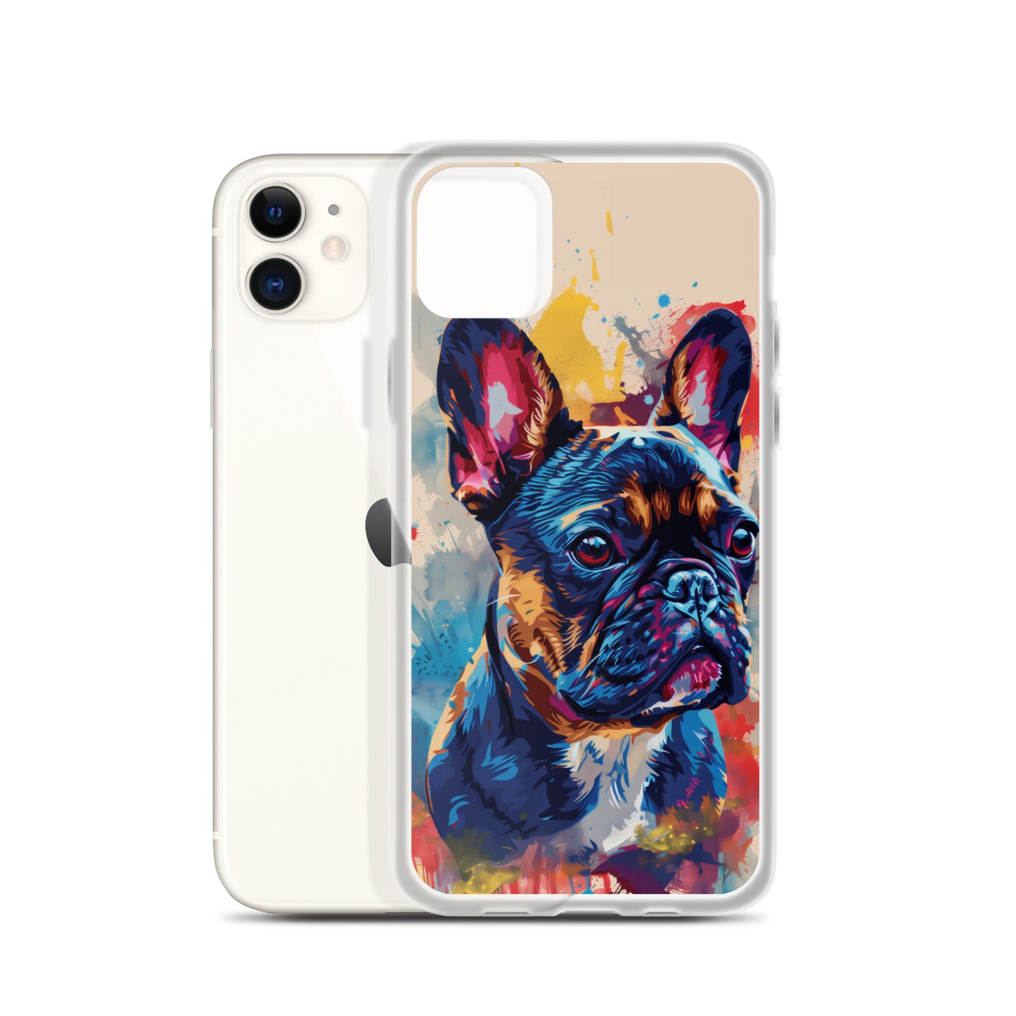 iPhone Case Painted French Bulldog