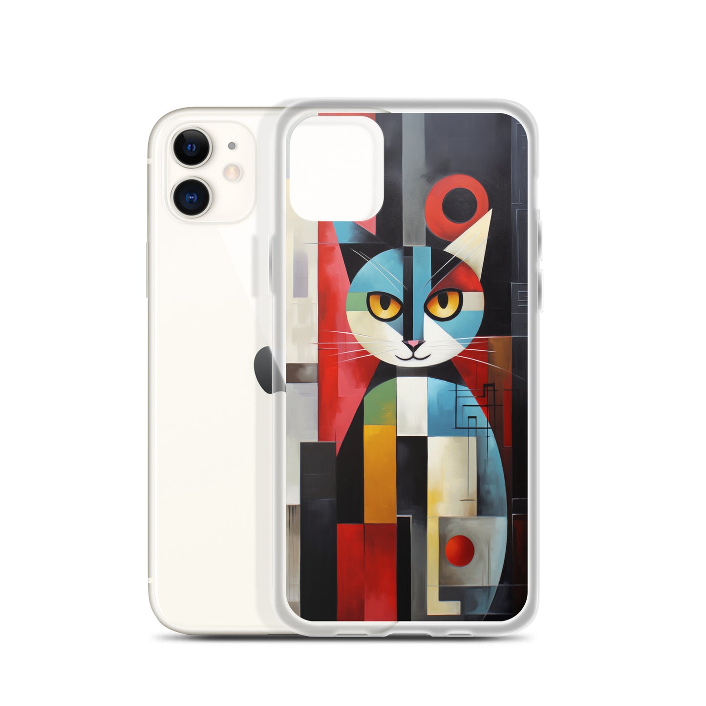 Bauhaus Kitty Cat iPhone Case