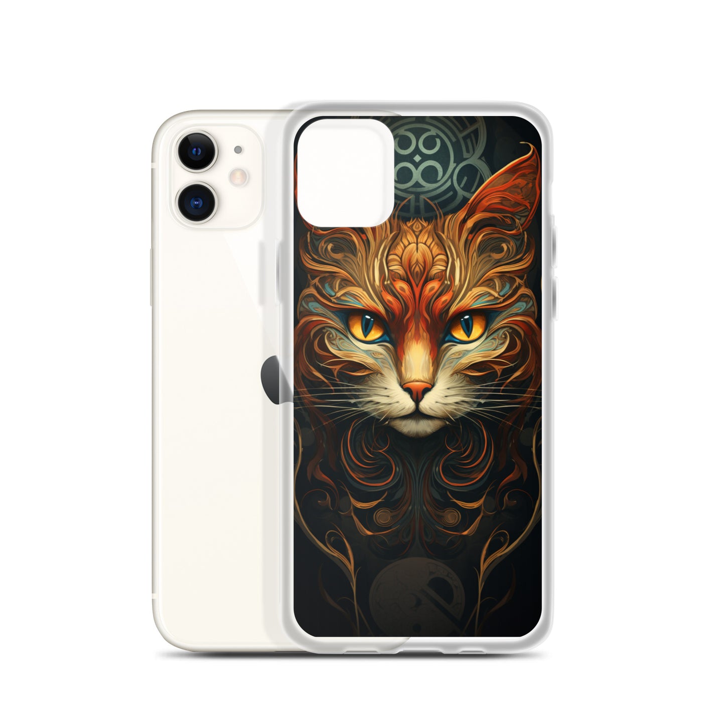 Art Nouveau Cat #2 iPhone Case