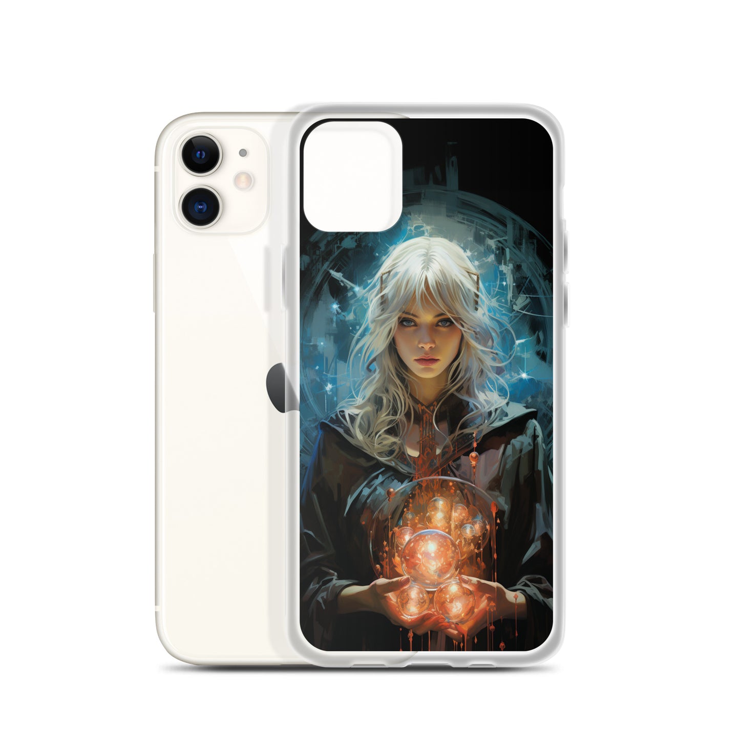 Dungeons and Dragons Female Elf Sorcerer iPhone Case