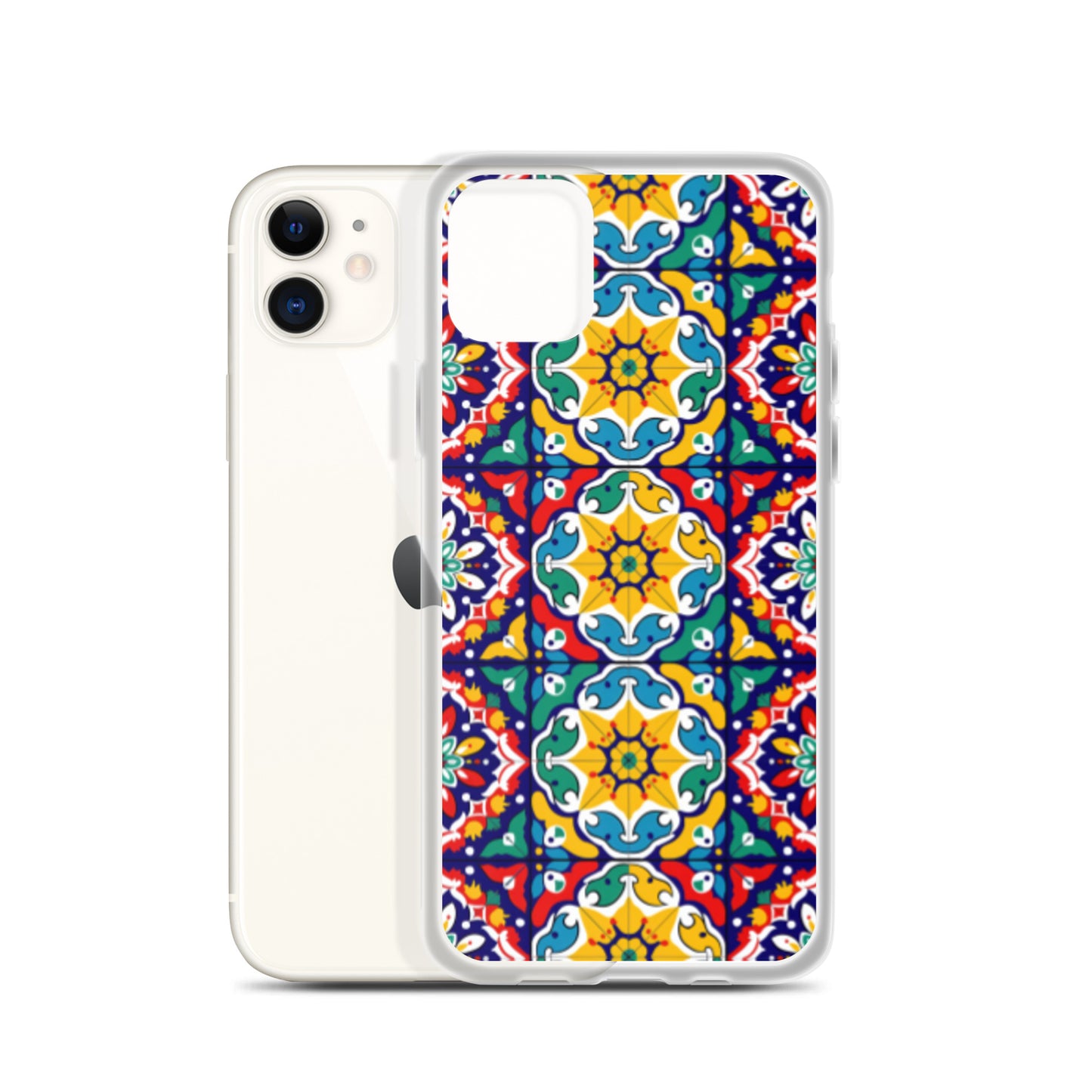 iPhone Case Talavera Tiles Red and Yellow