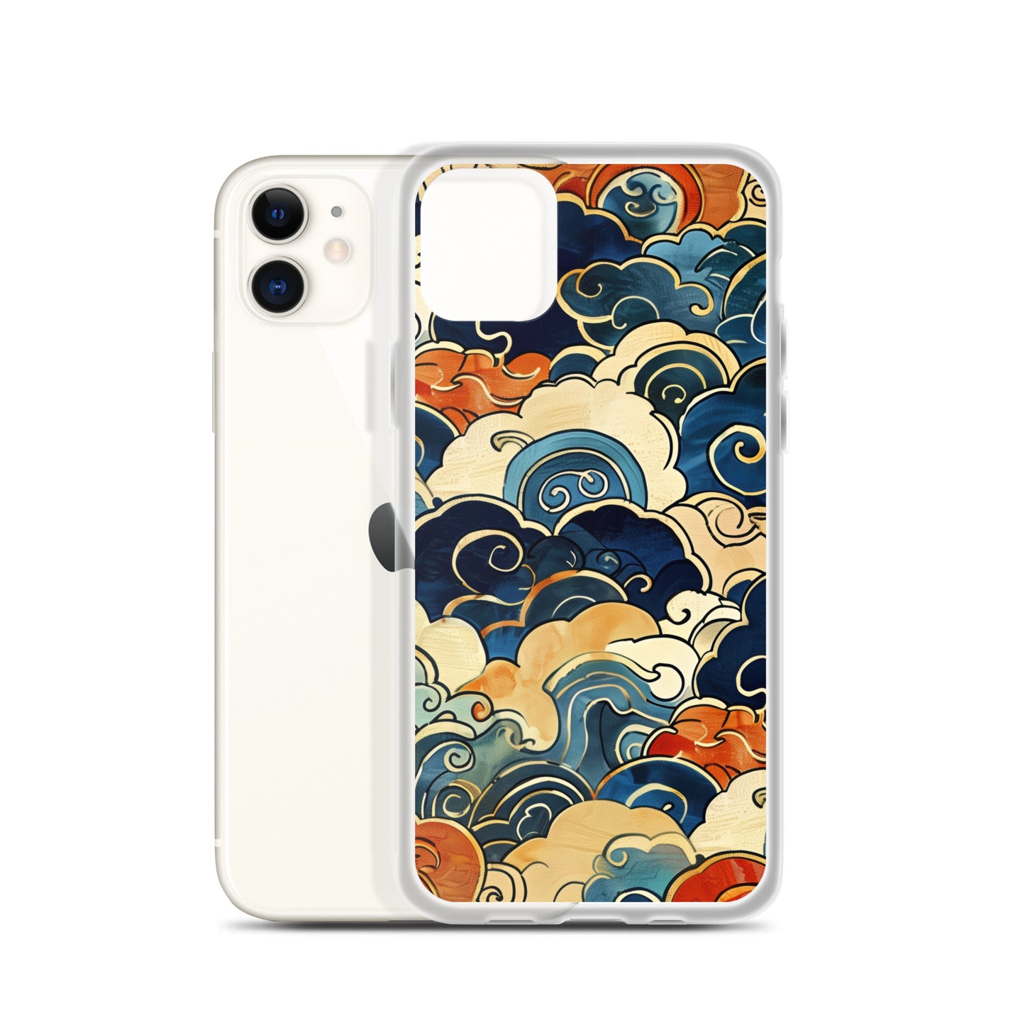 iPhone Case Stylized Clouds