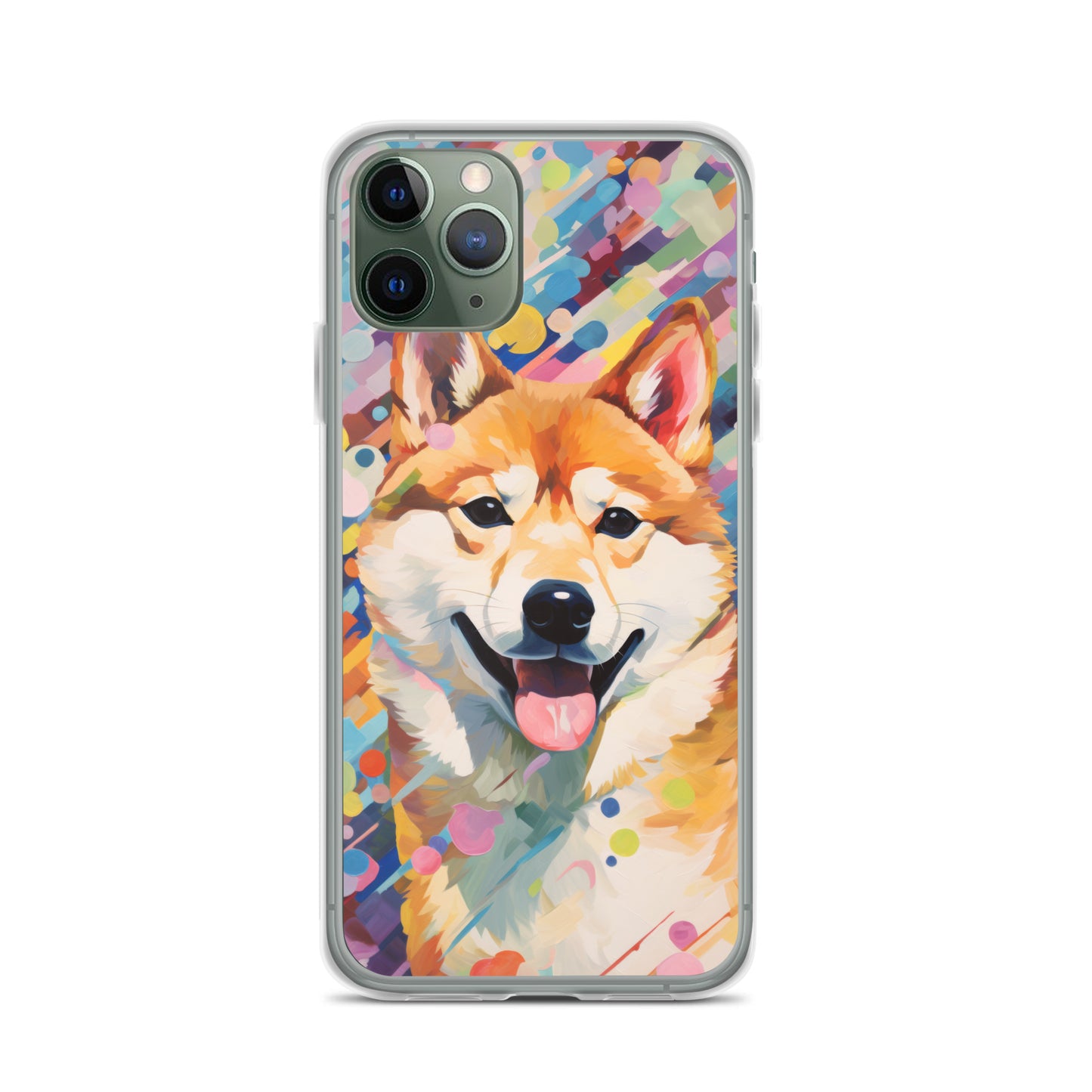 iPhone Case Painted Shiba Inu