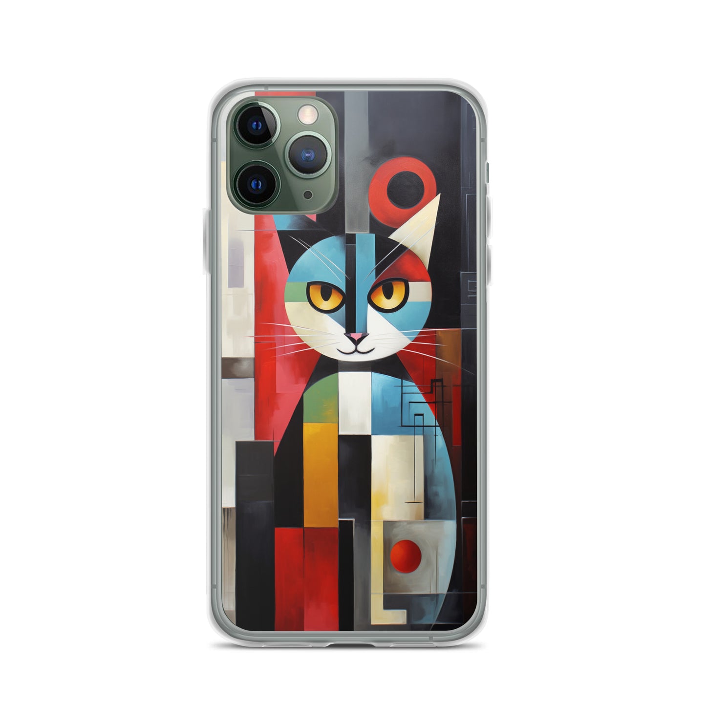 Bauhaus Kitty Cat iPhone Case
