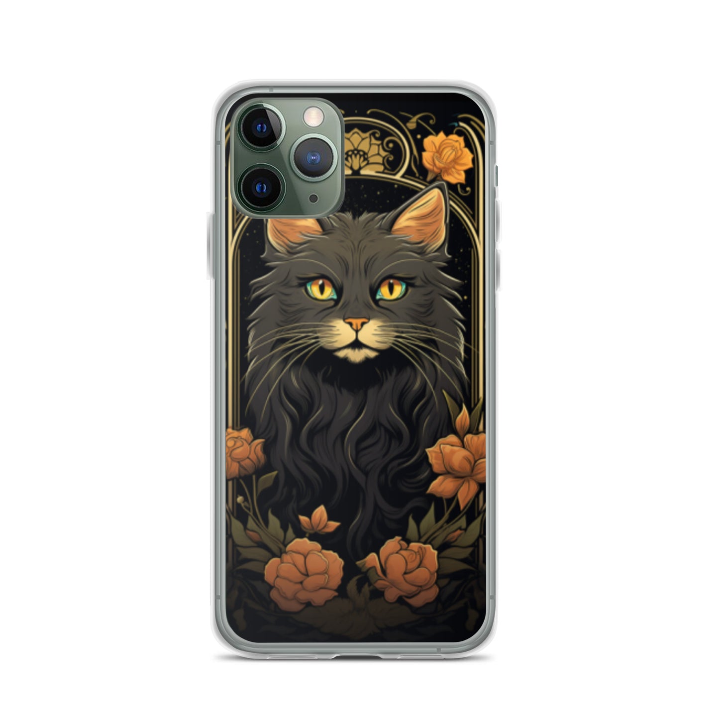 Art Nouveau Cat iPhone Case