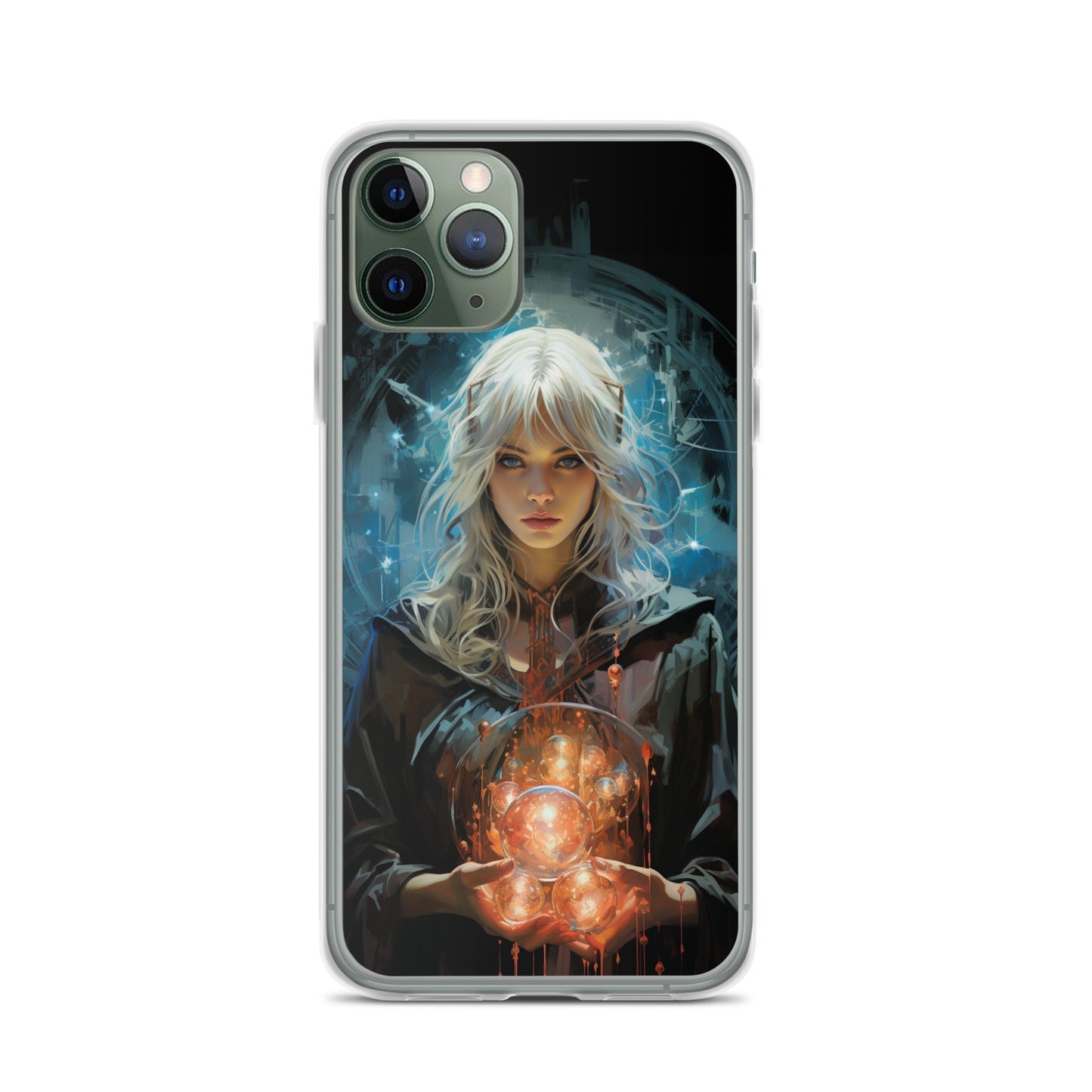 Dungeons and Dragons Female Elf Sorcerer iPhone Case