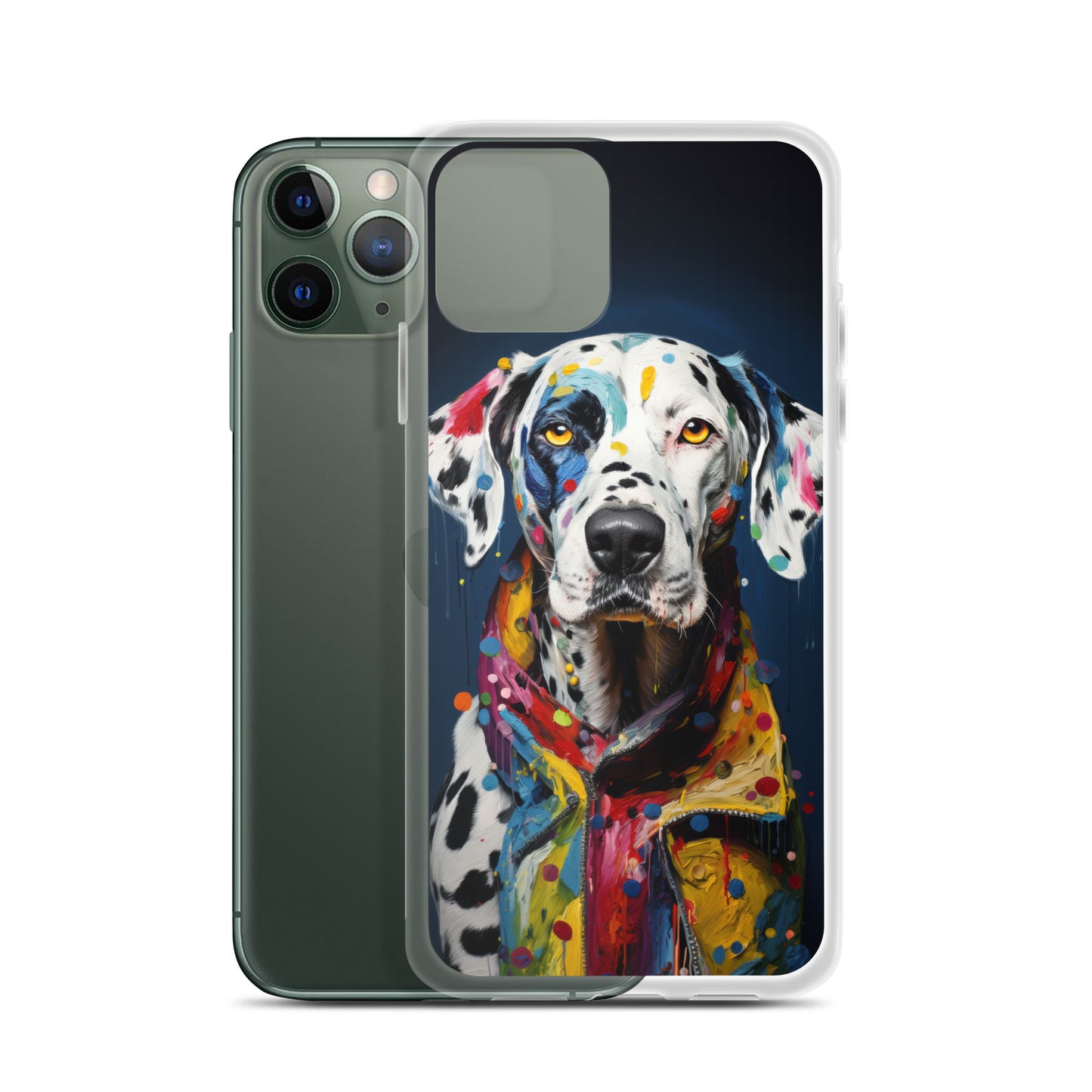 iPhone Case Painted Dalmatian