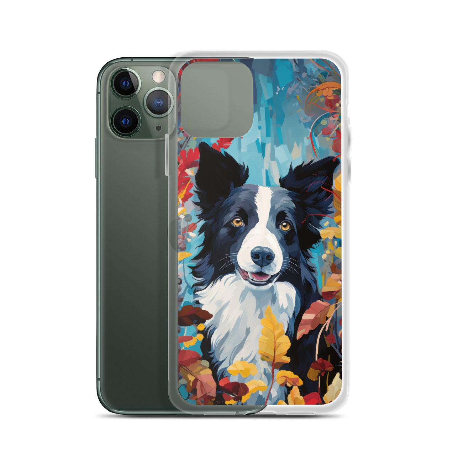 iPhone Case Painted Border Collie