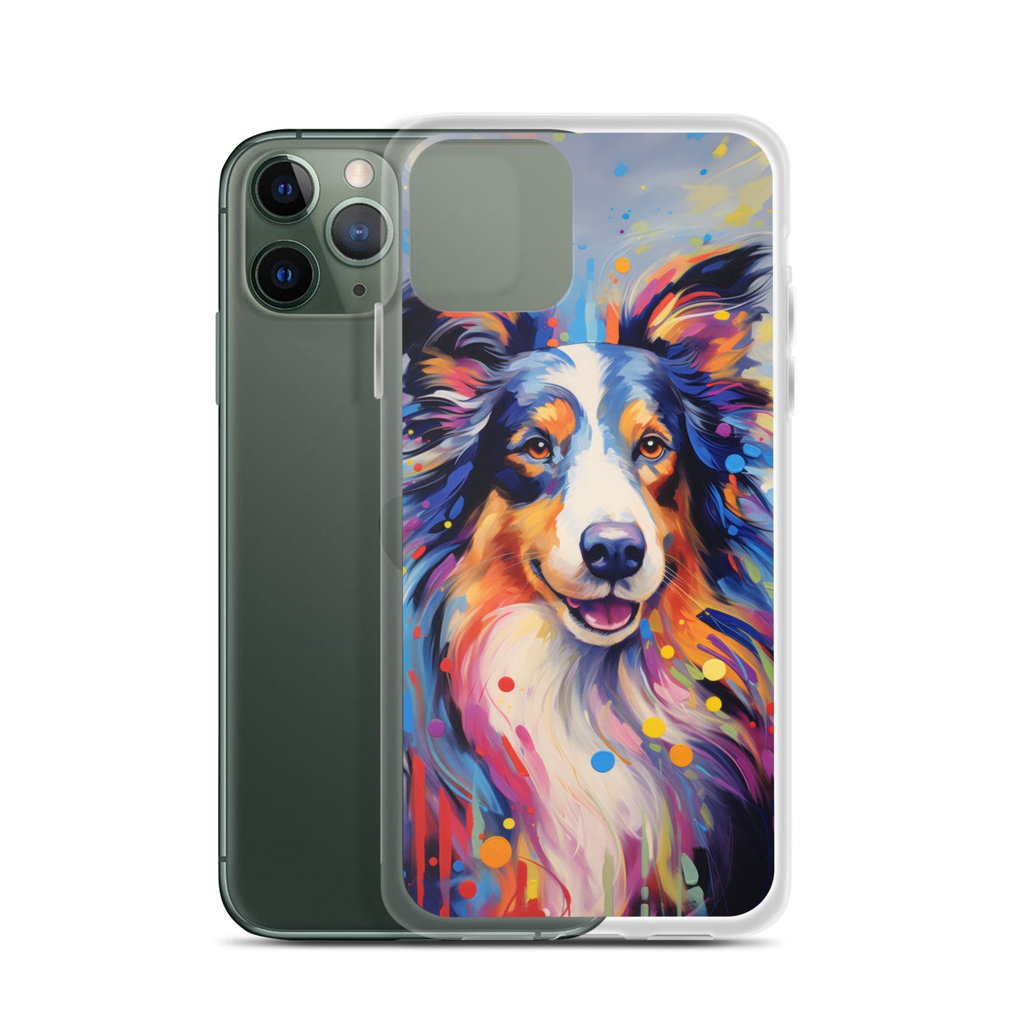 iPhone Case Painted Collie
