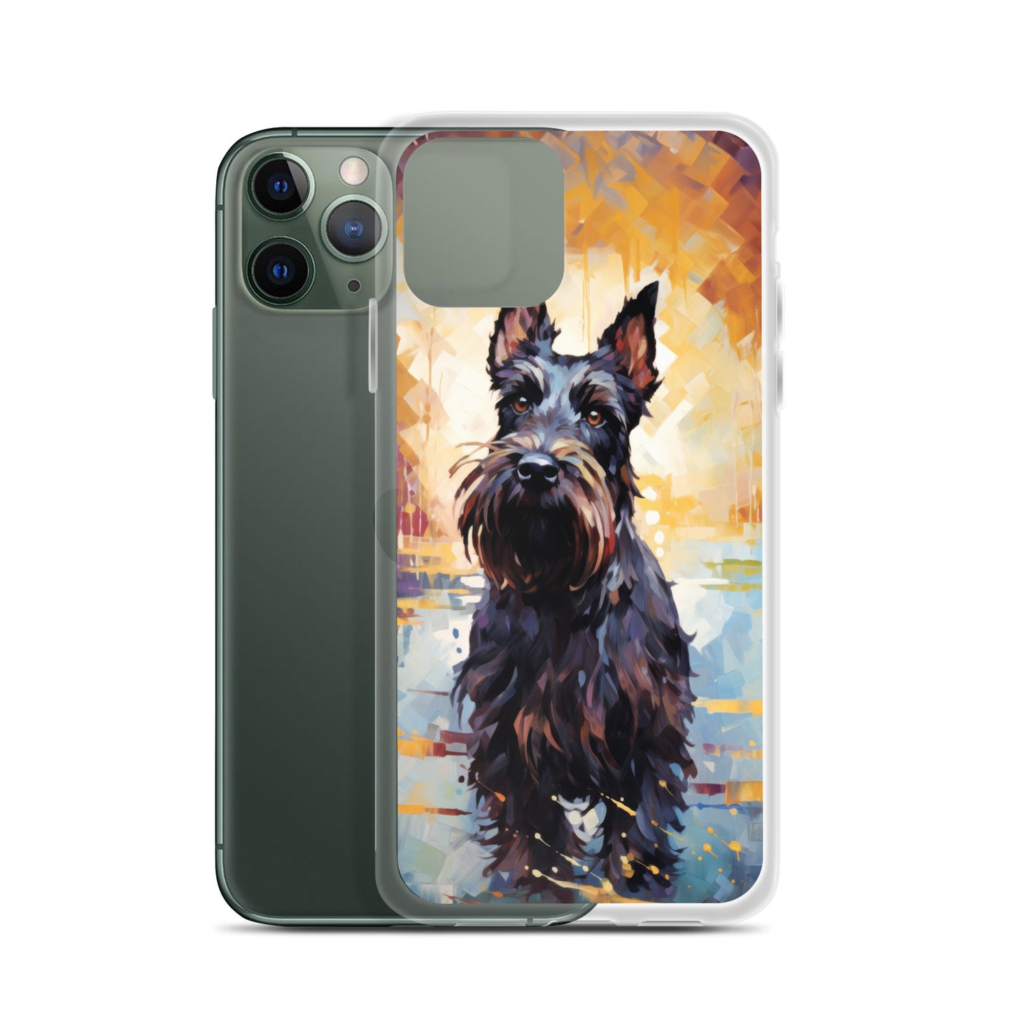 iPhone Case Painted Scottish Terrier