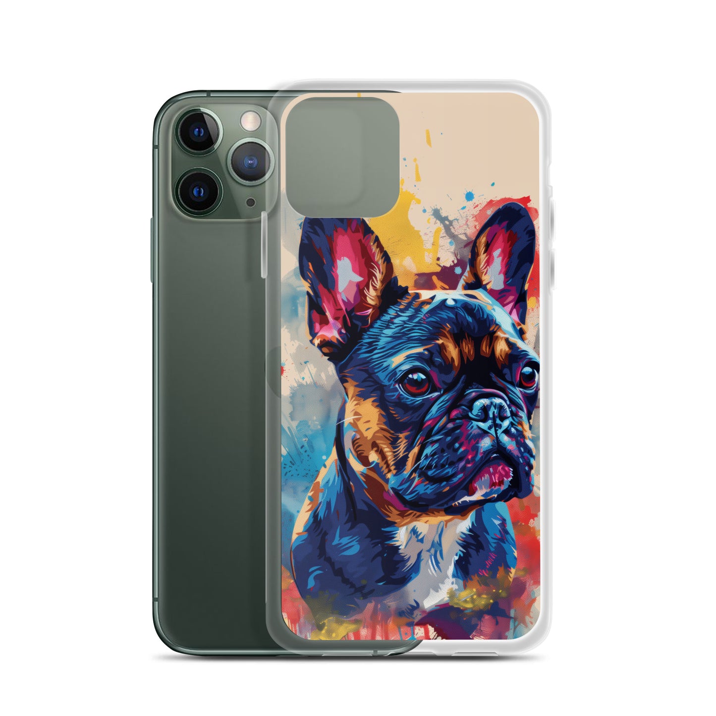 iPhone Case Painted French Bulldog