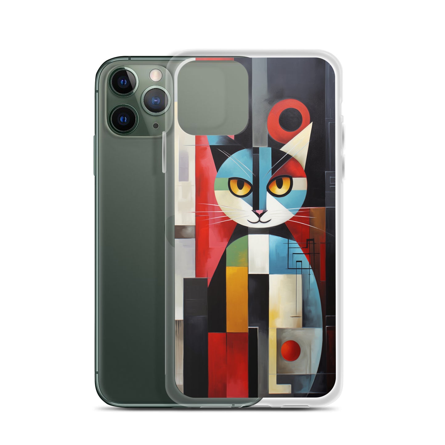 Bauhaus Kitty Cat iPhone Case