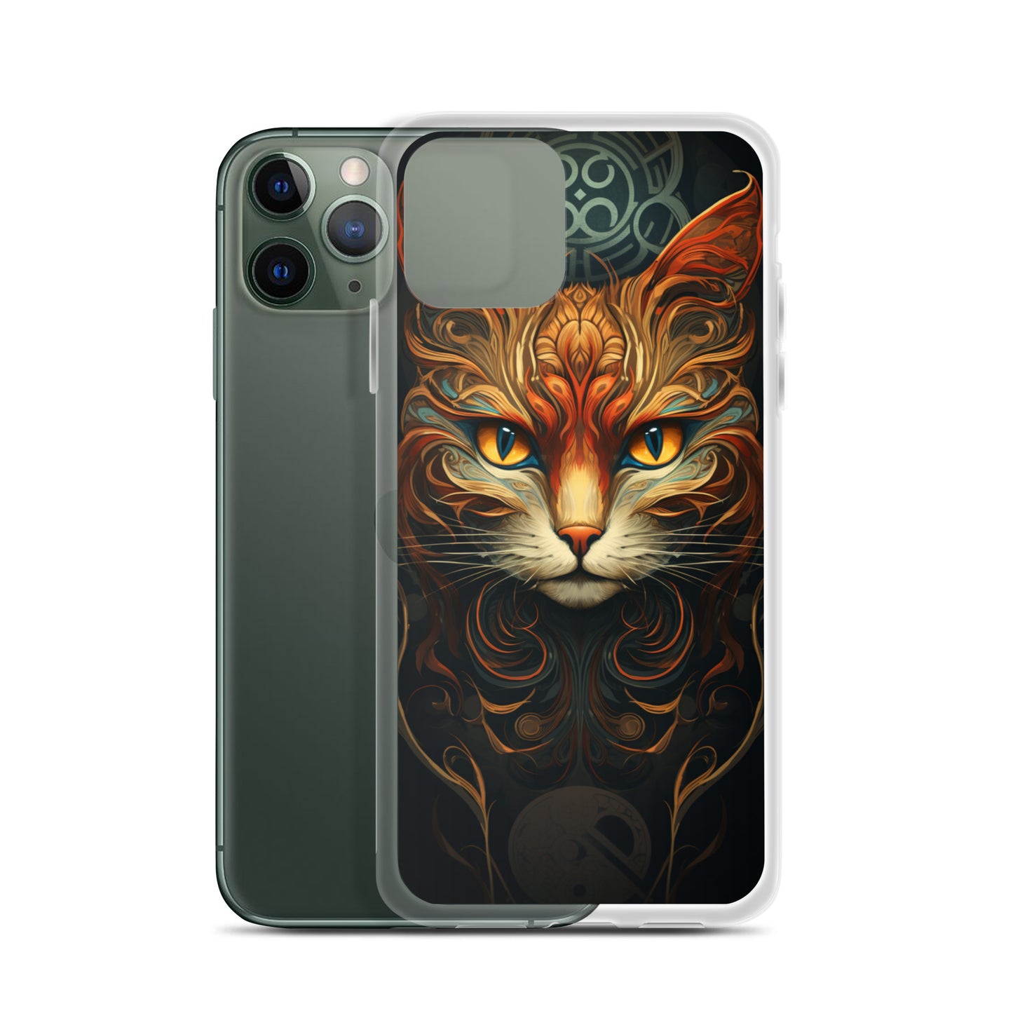 Art Nouveau Cat #2 iPhone Case