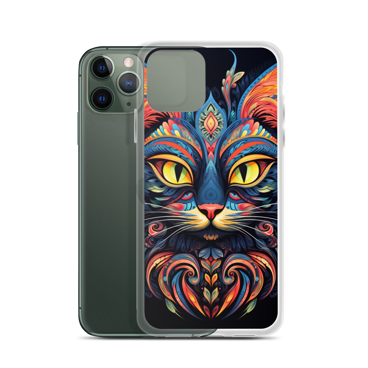 Mystical Kitty Cat iPhone Case
