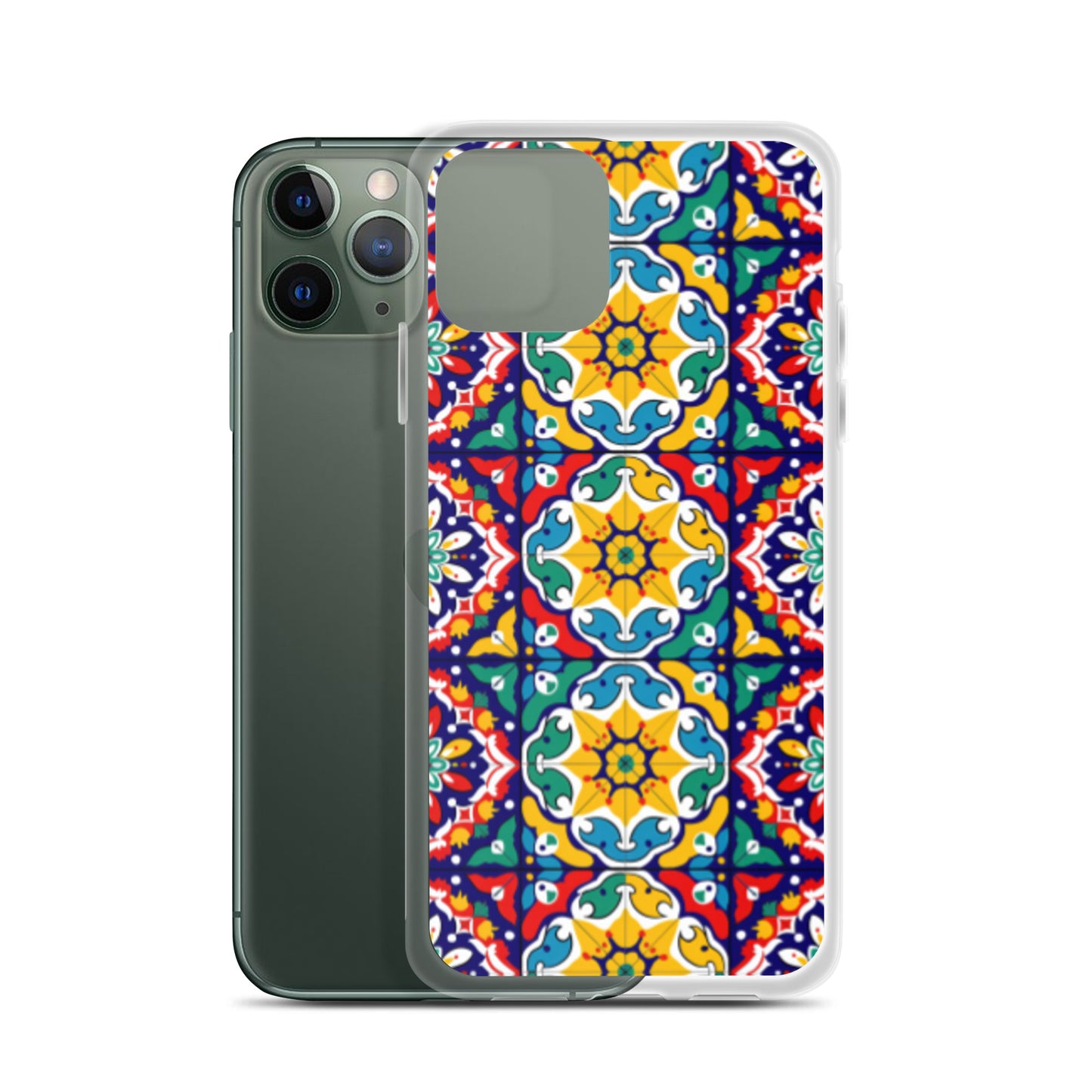 iPhone Case Talavera Tiles Red and Yellow