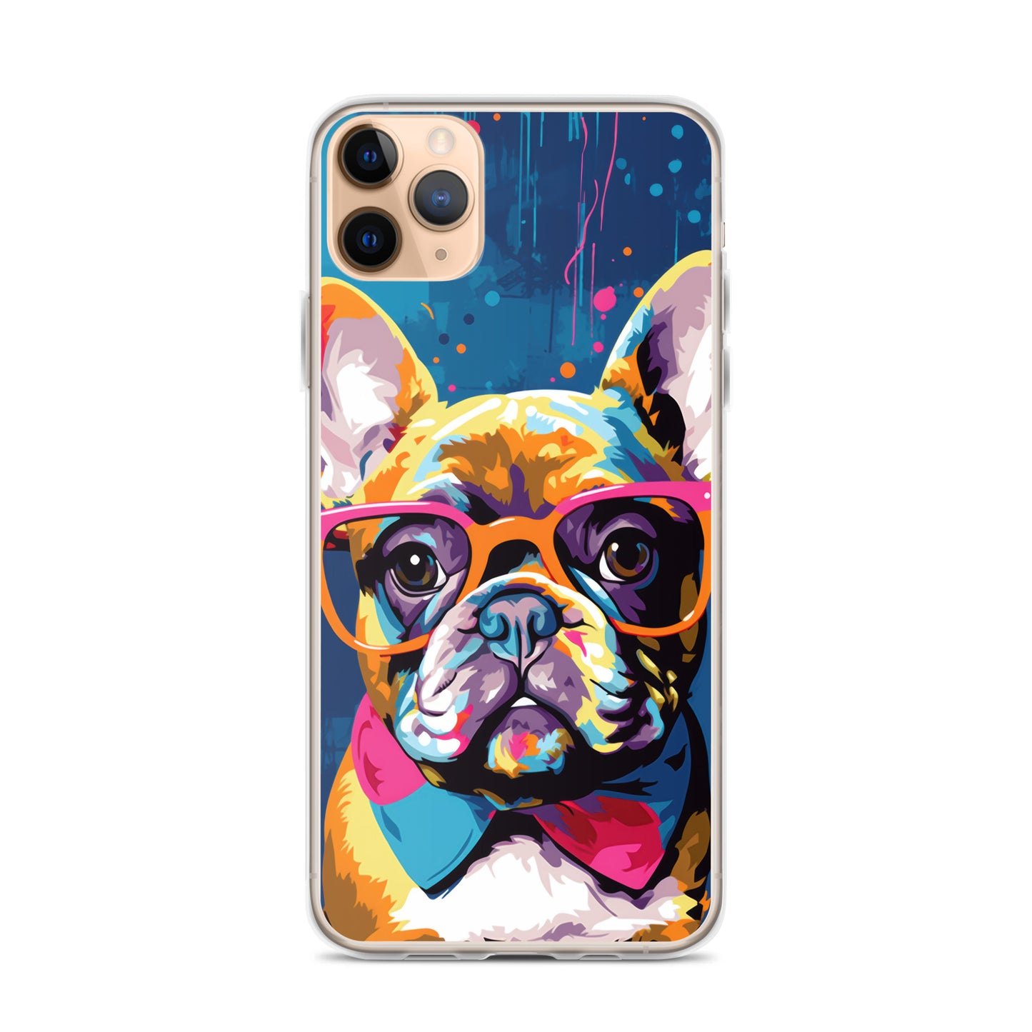 iPhone Case Painted Stylish French Bulldog
