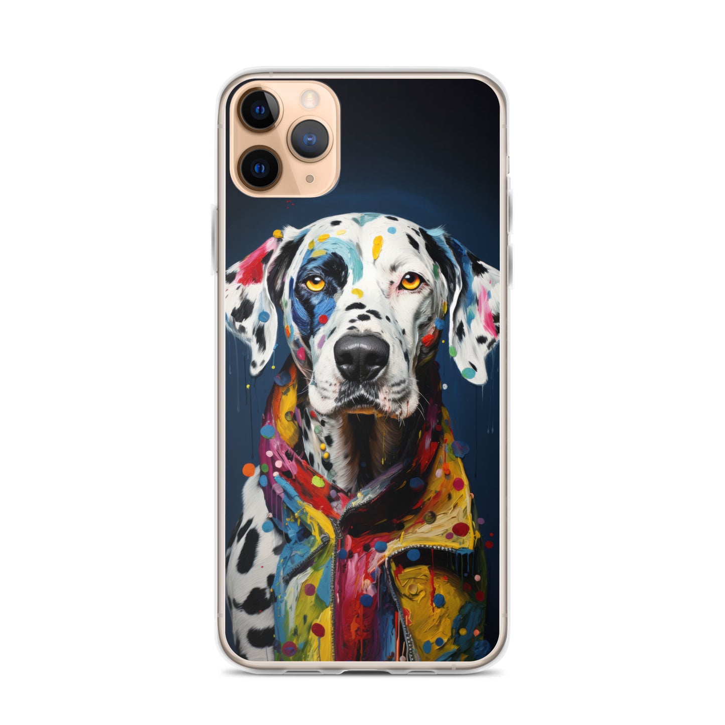 iPhone Case Painted Dalmatian