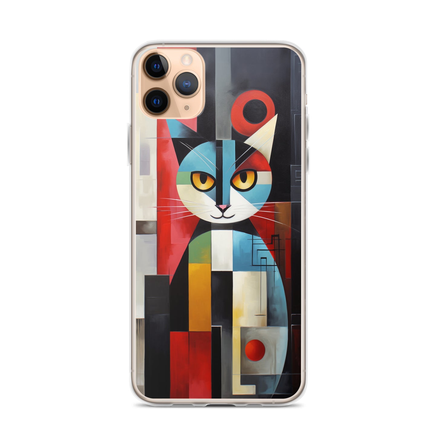 Bauhaus Kitty Cat iPhone Case