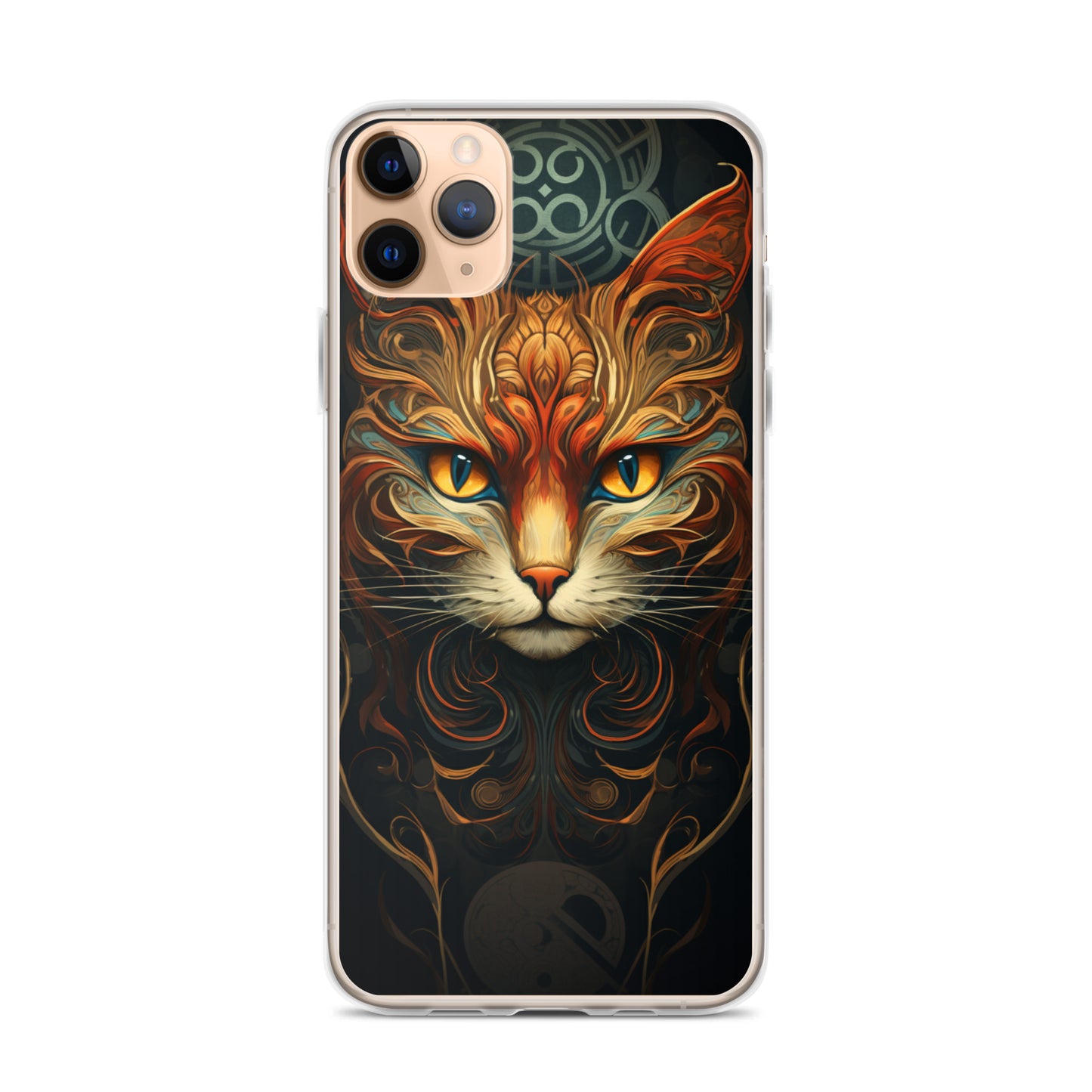 Art Nouveau Cat #2 iPhone Case