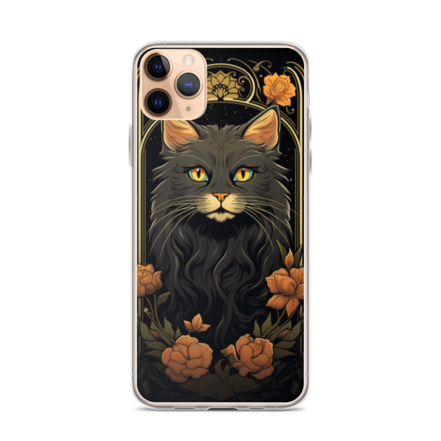 Art Nouveau Cat iPhone Case