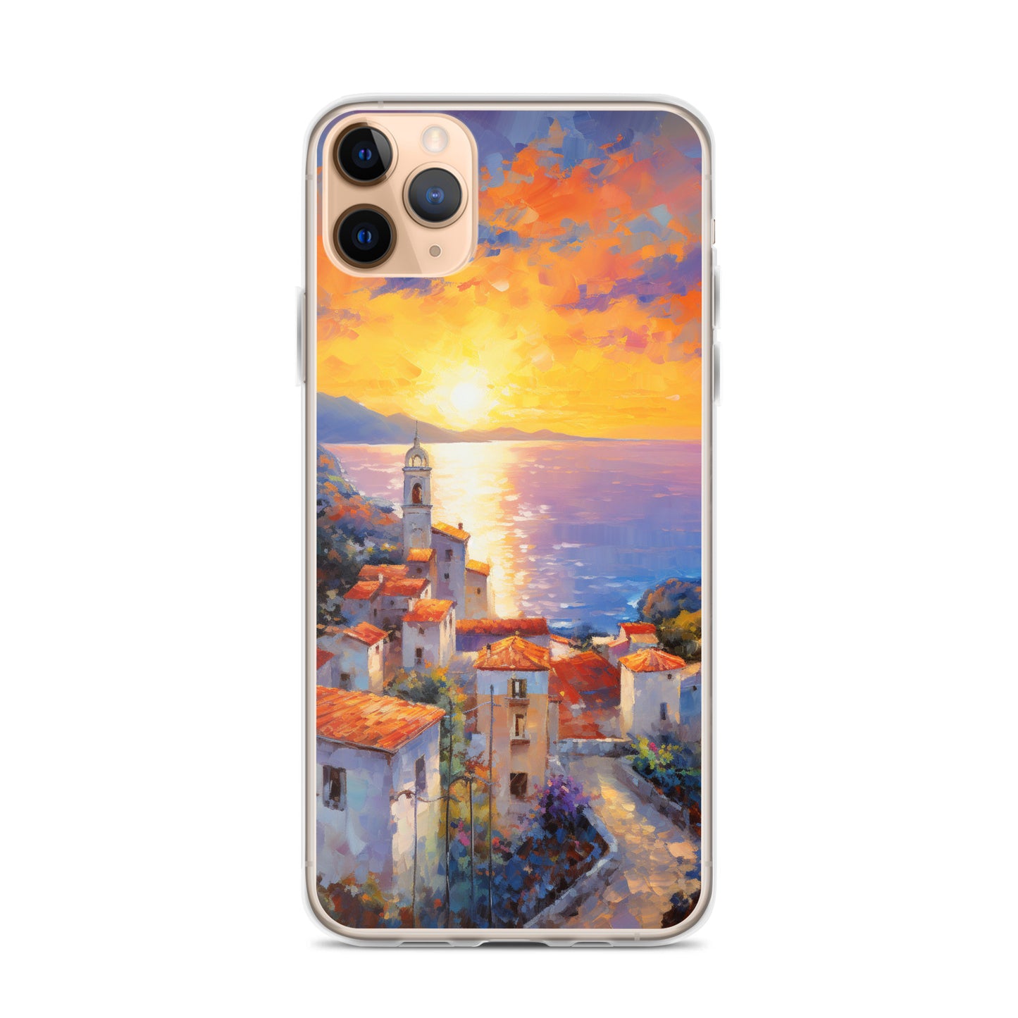 Seaside Village iPhone Case