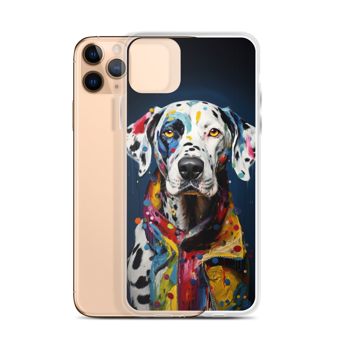 iPhone Case Painted Dalmatian