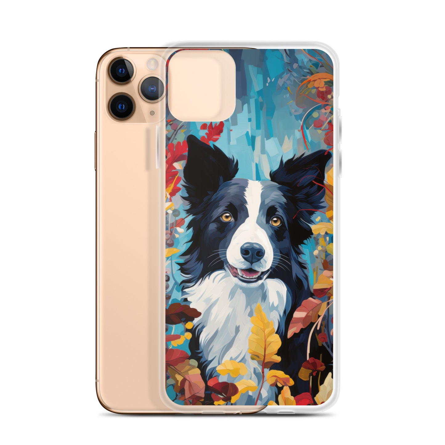 iPhone Case Painted Border Collie