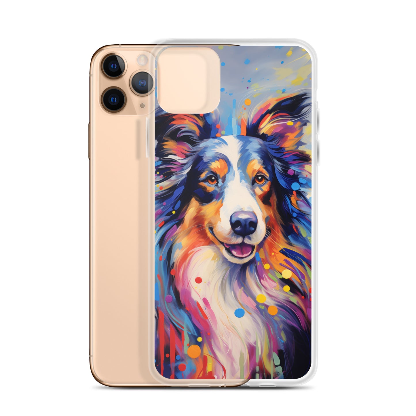 iPhone Case Painted Collie