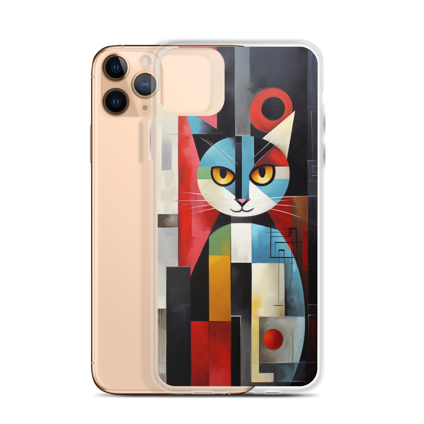 Bauhaus Kitty Cat iPhone Case