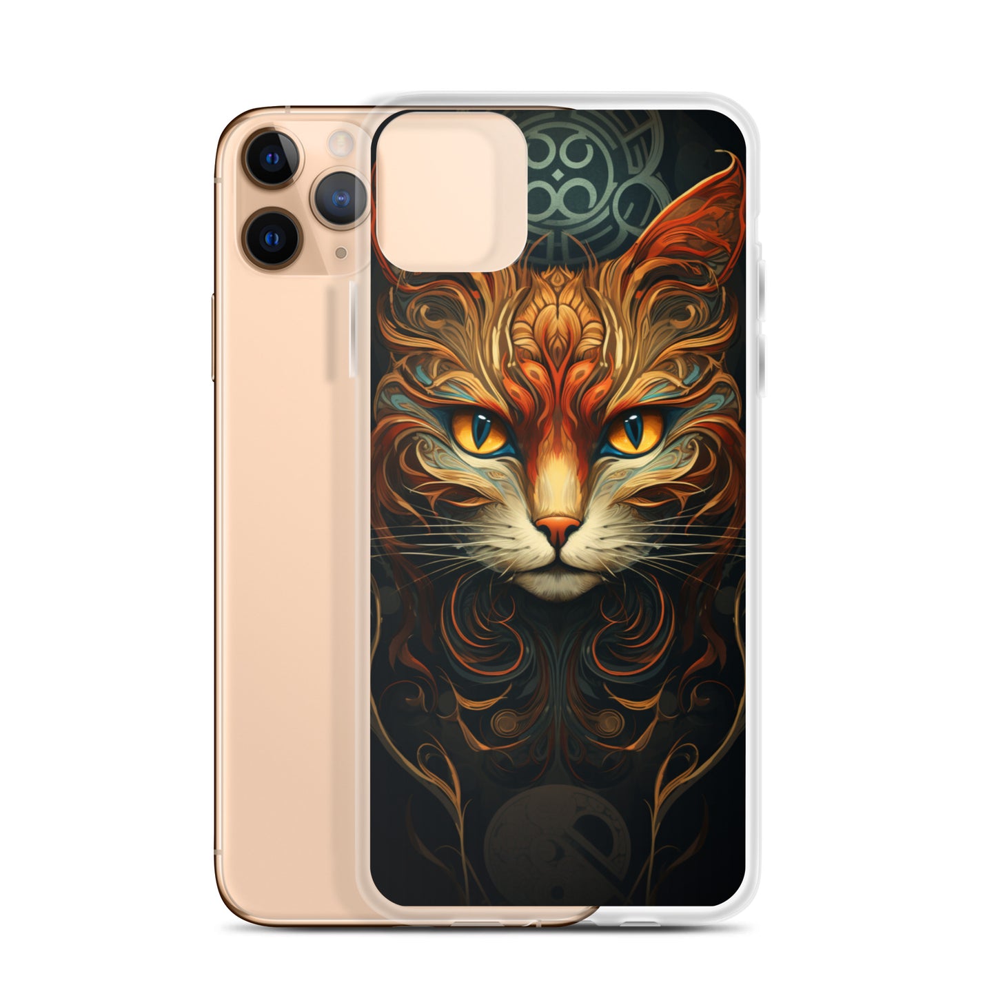 Art Nouveau Cat #2 iPhone Case