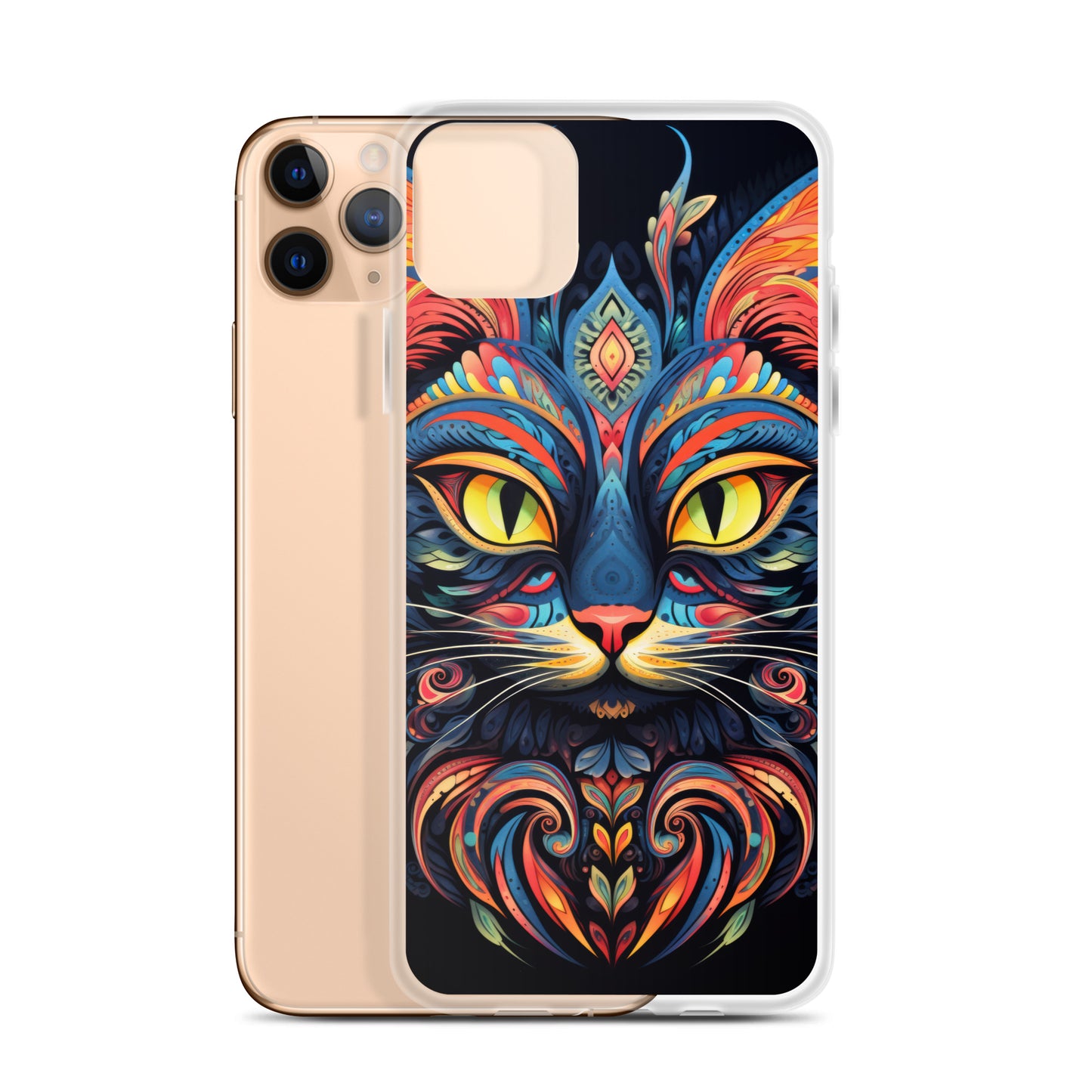Mystical Kitty Cat iPhone Case
