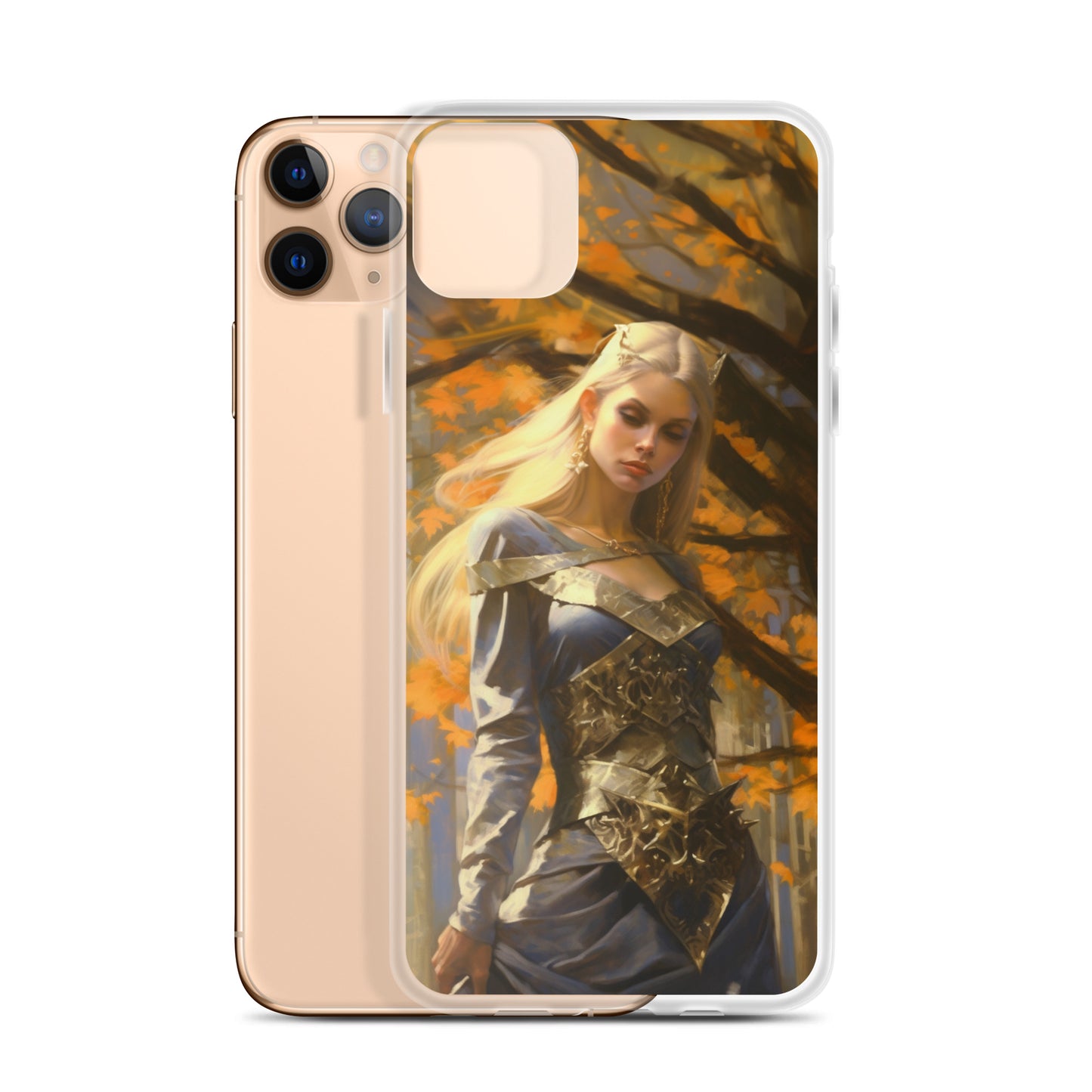 Dungeons and Dragons Female Elf iPhone Case