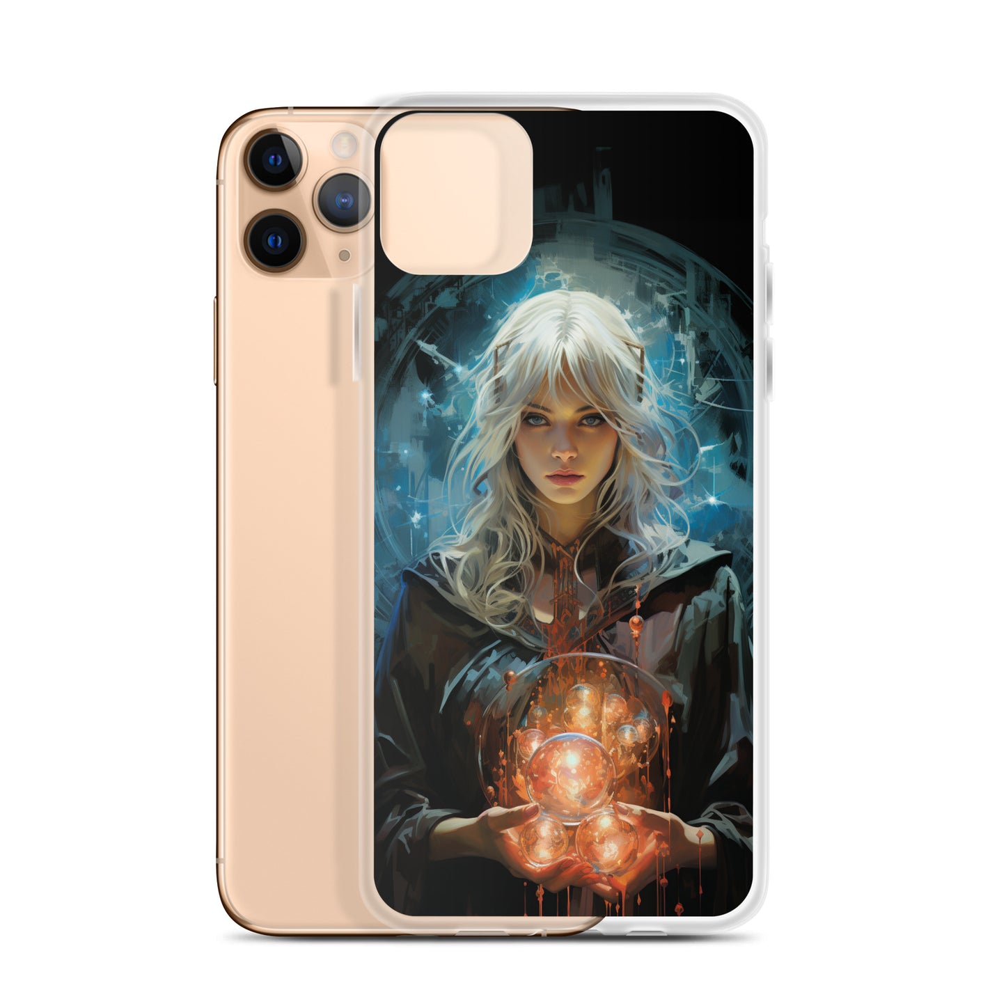 Dungeons and Dragons Female Elf Sorcerer iPhone Case