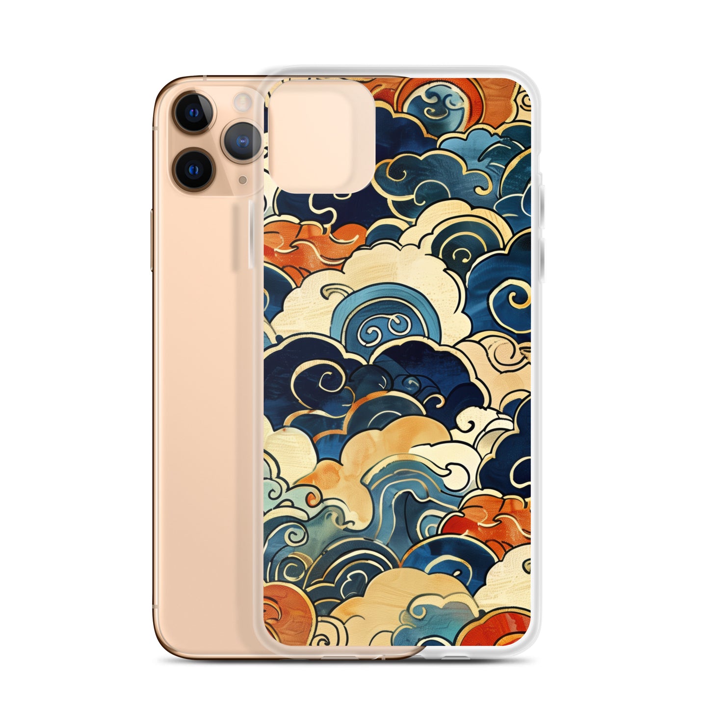 iPhone Case Stylized Clouds