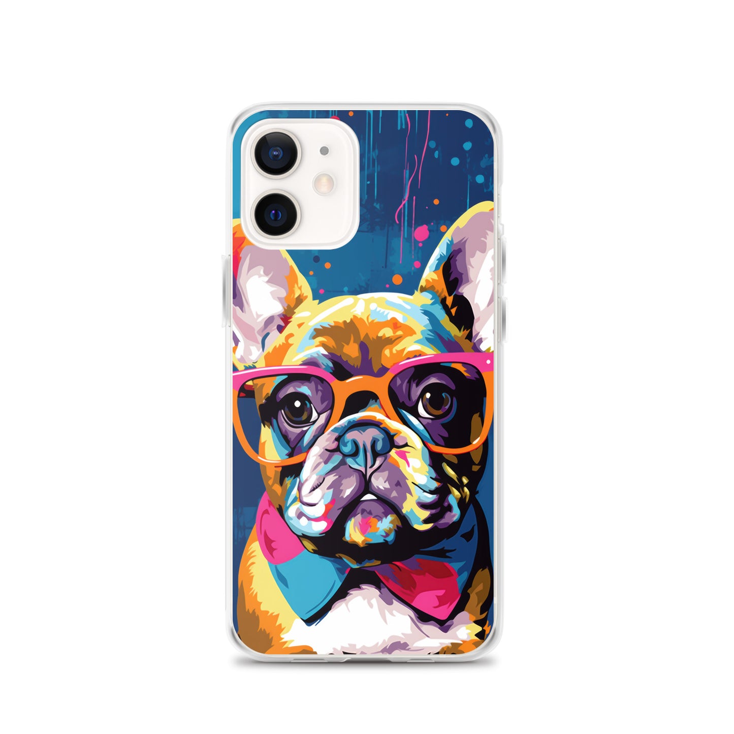 iPhone Case Painted Stylish French Bulldog