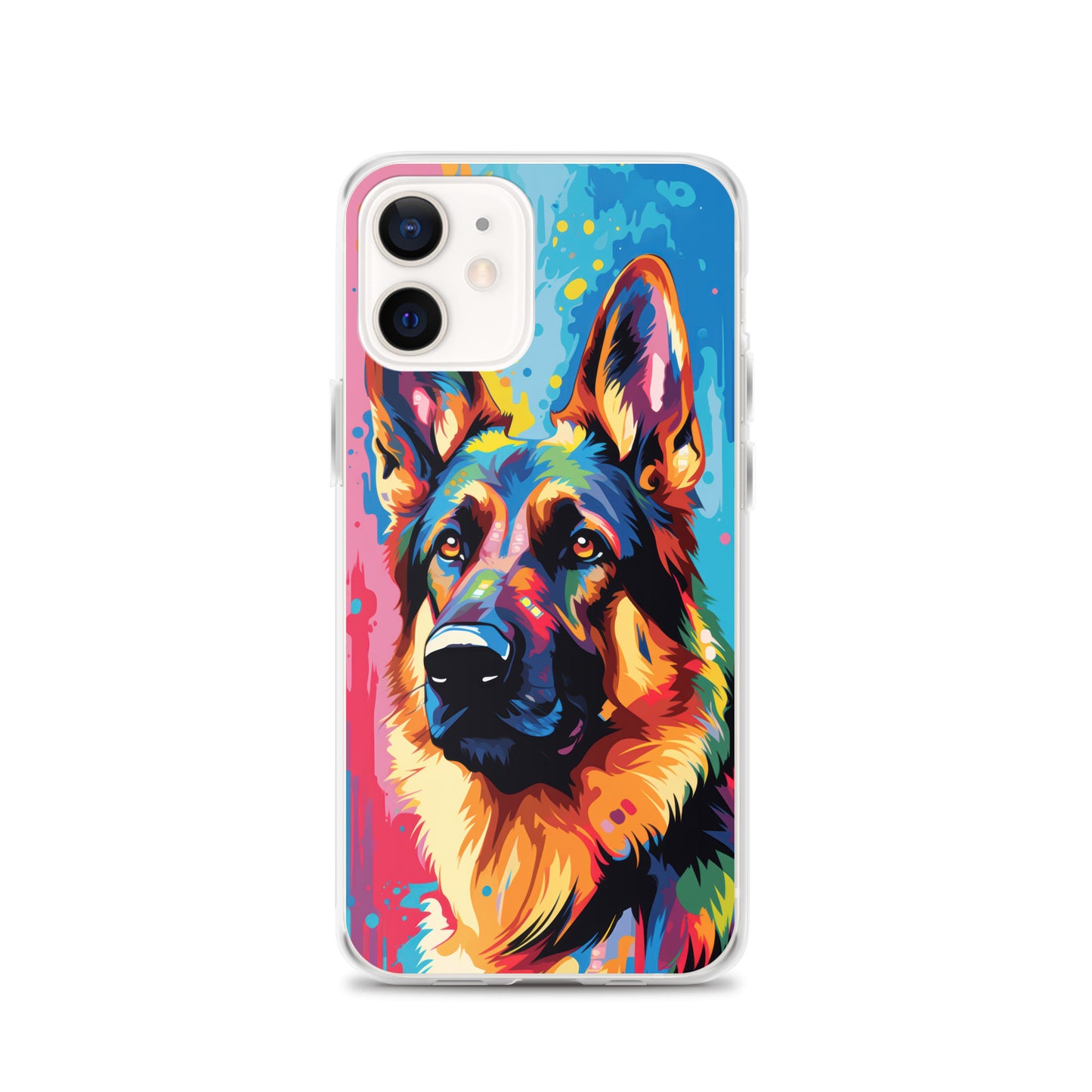 iPhone Case Painted German Shepherd