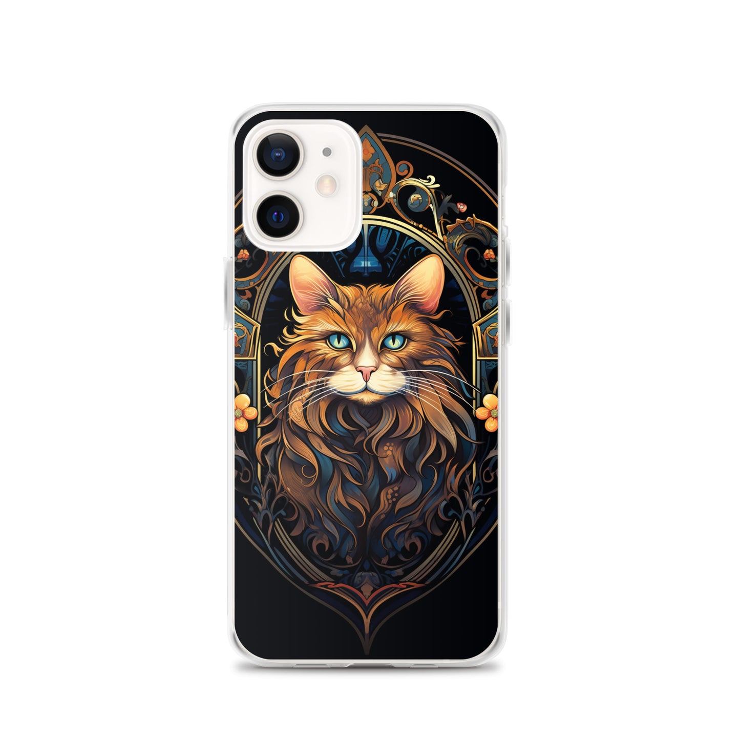 Art Nouveau Cat #3 iPhone Case