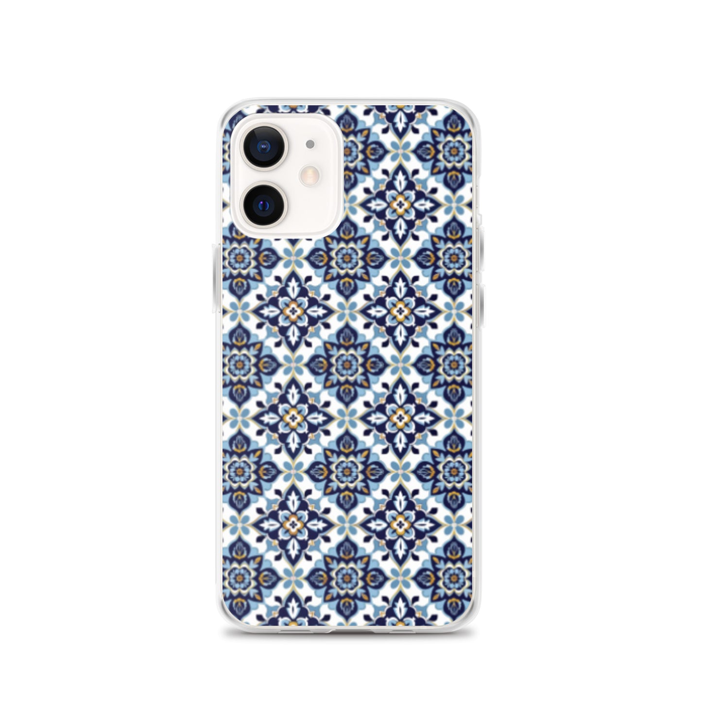 iPhone Case Classic Encaustic Tile Blue