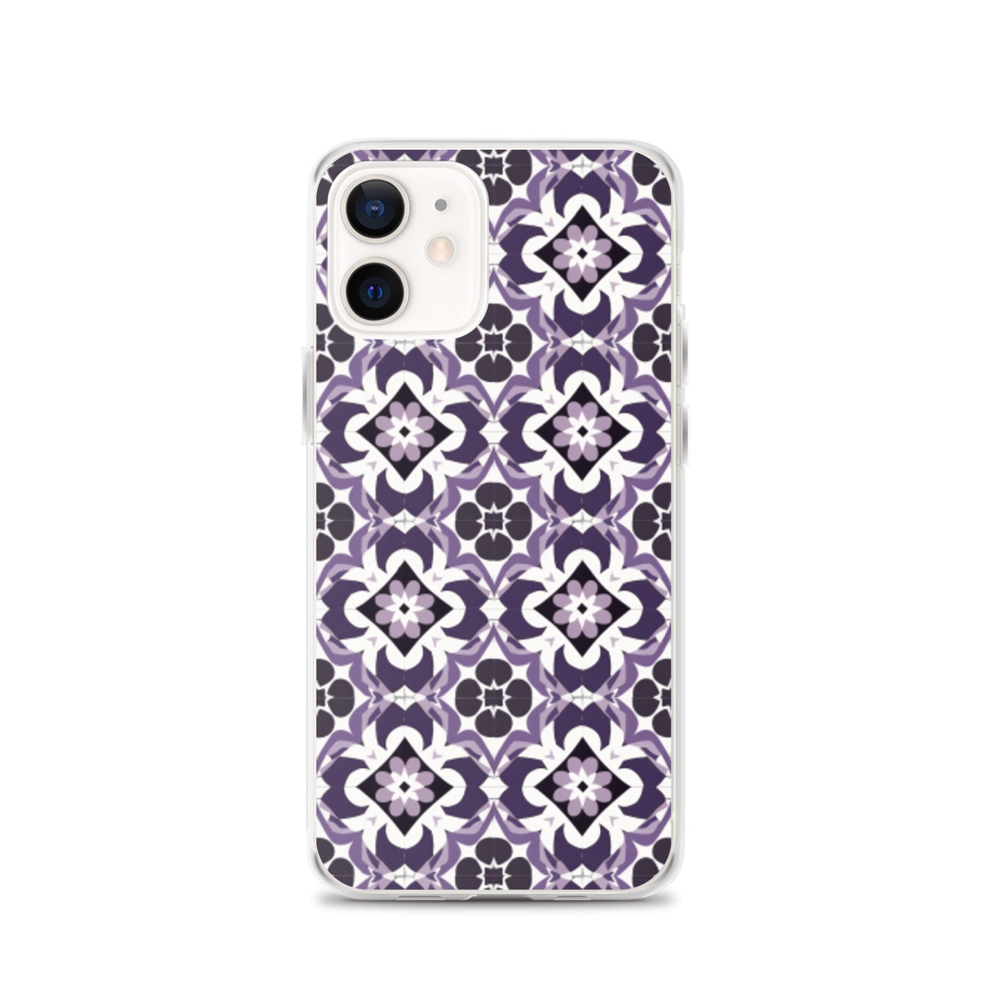iPhone Case Purple Moroccan Style Tile