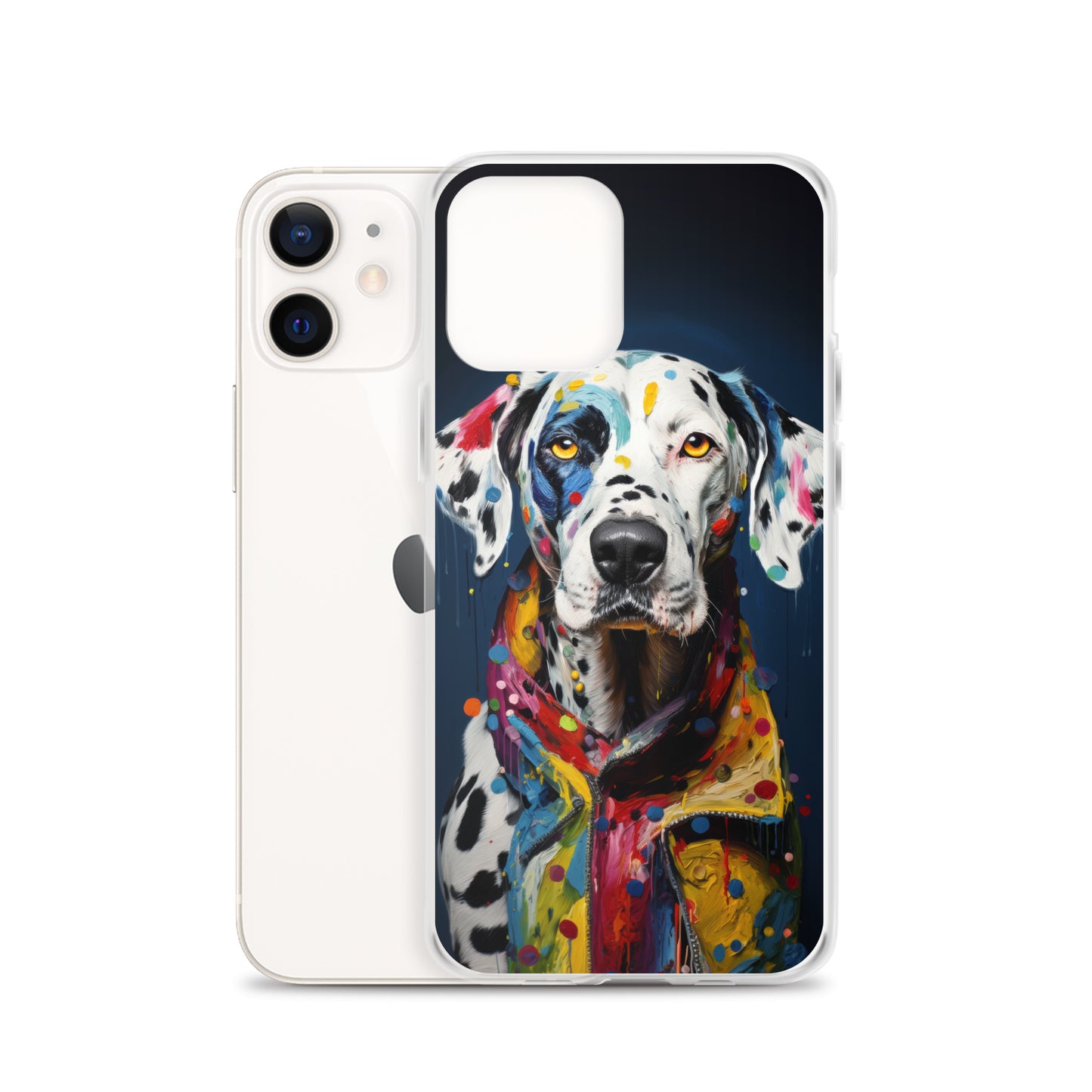 iPhone Case Painted Dalmatian