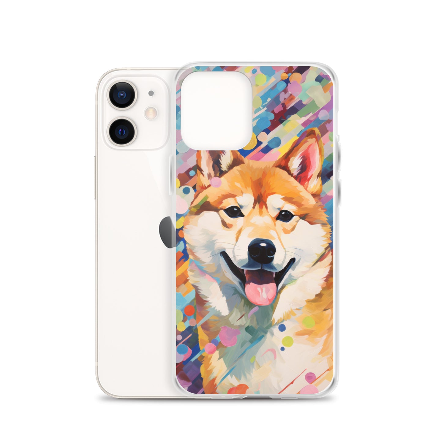 iPhone Case Painted Shiba Inu