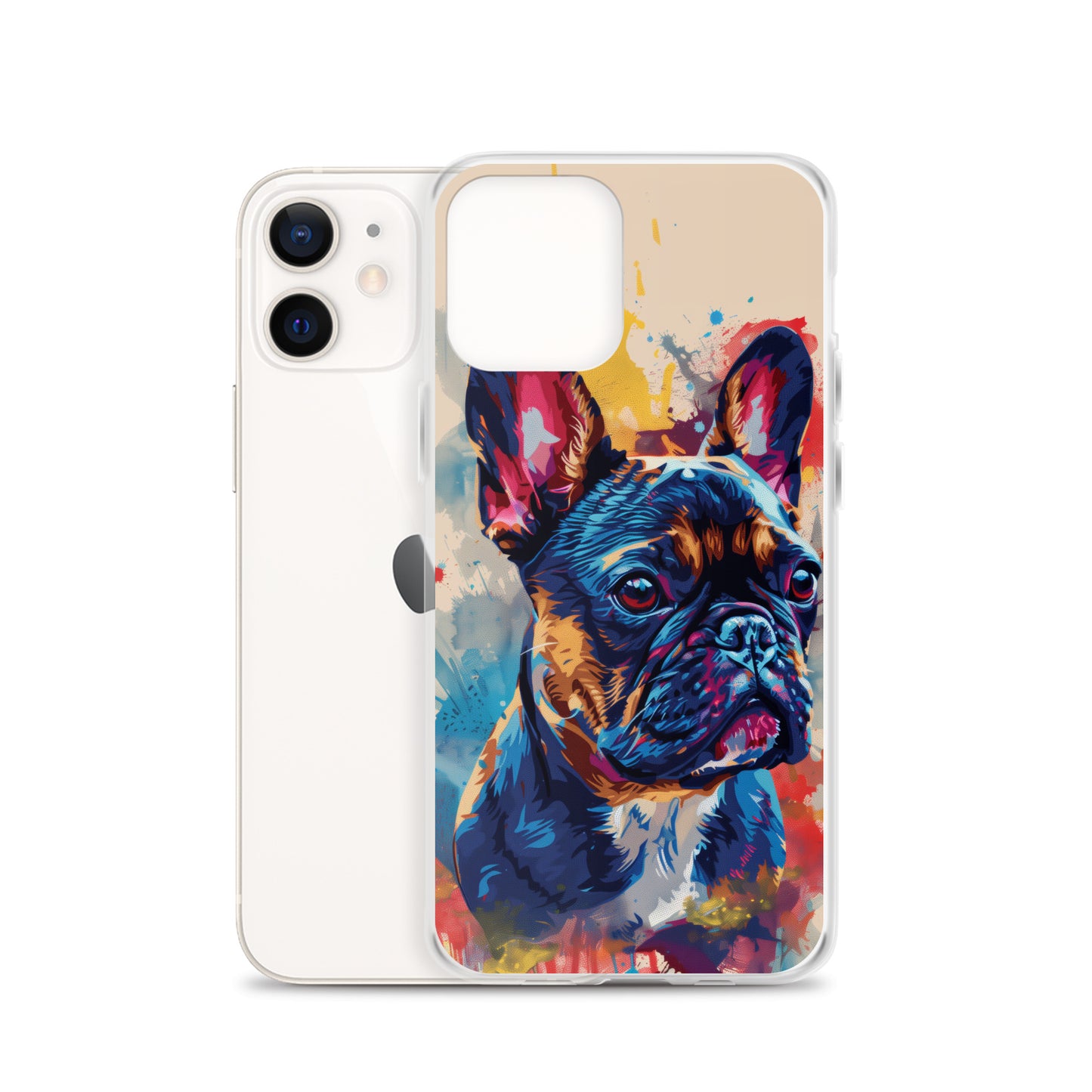iPhone Case Painted French Bulldog
